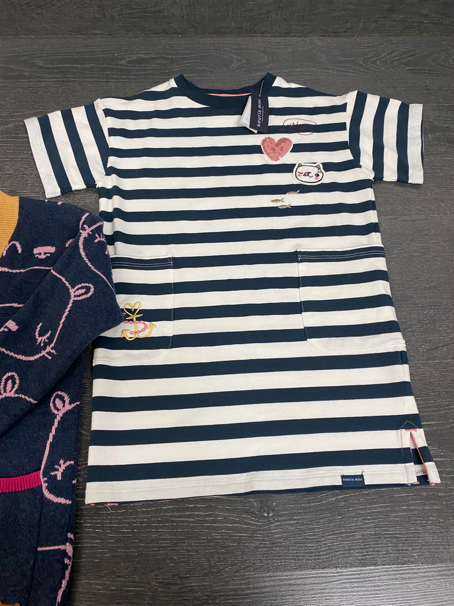 Reservé sandra ch -Neuf et comme neuf - tunique et robe - 4 ans - souris mini