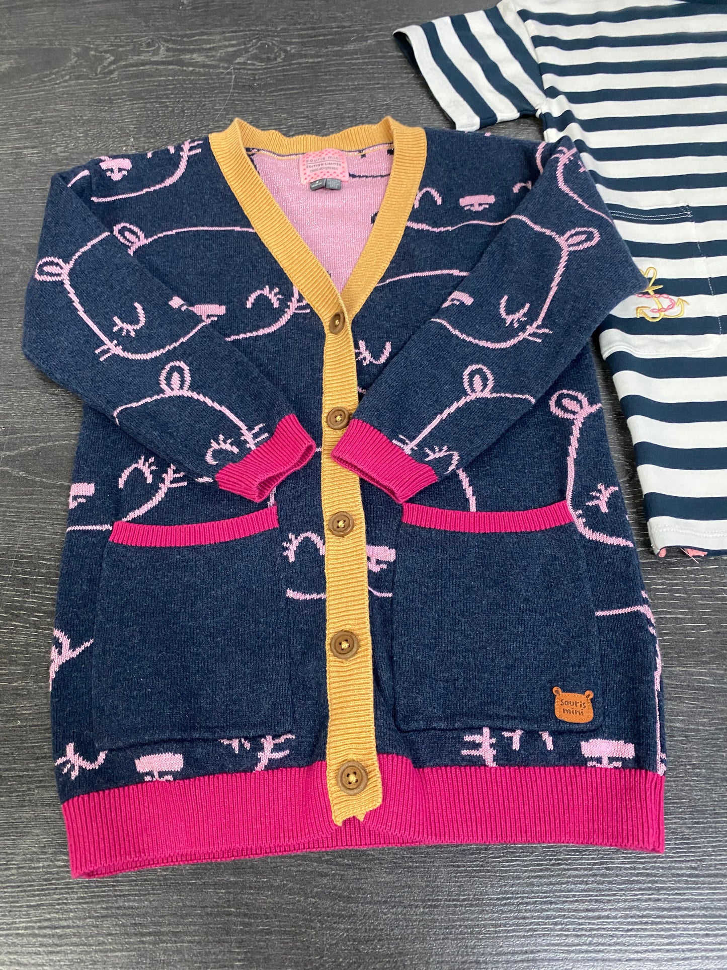 Reservé sandra ch -Neuf et comme neuf - tunique et robe - 4 ans - souris mini