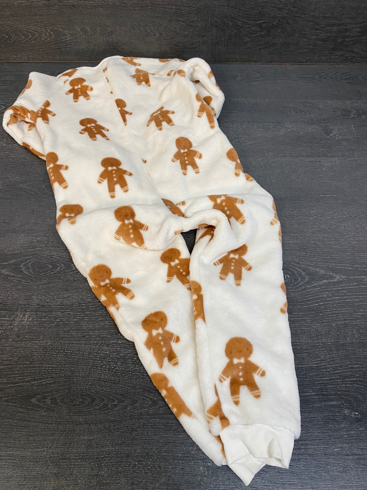 Friperie - souris mini - pyjama polar - 6 ans - pain d’epices