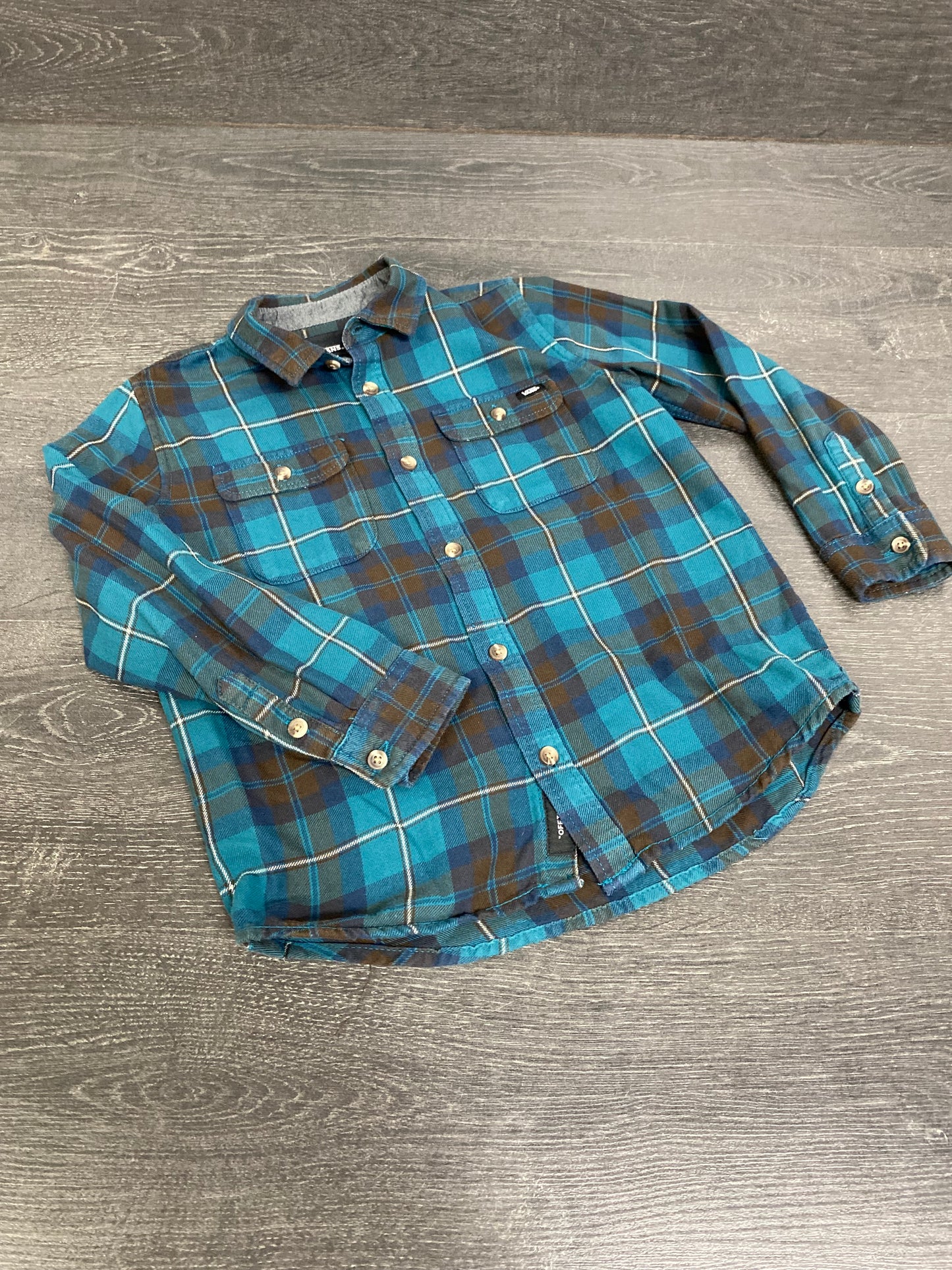 Friperie - chemise - 7 ans - vans