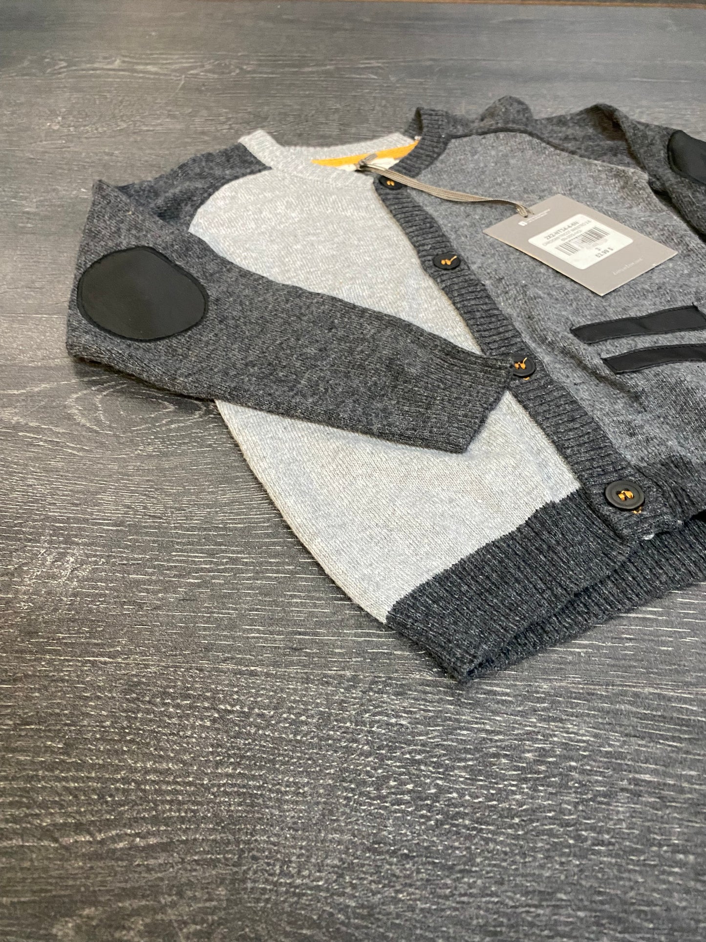 Veste de tricot - neuf - 2x2 - 3 ans