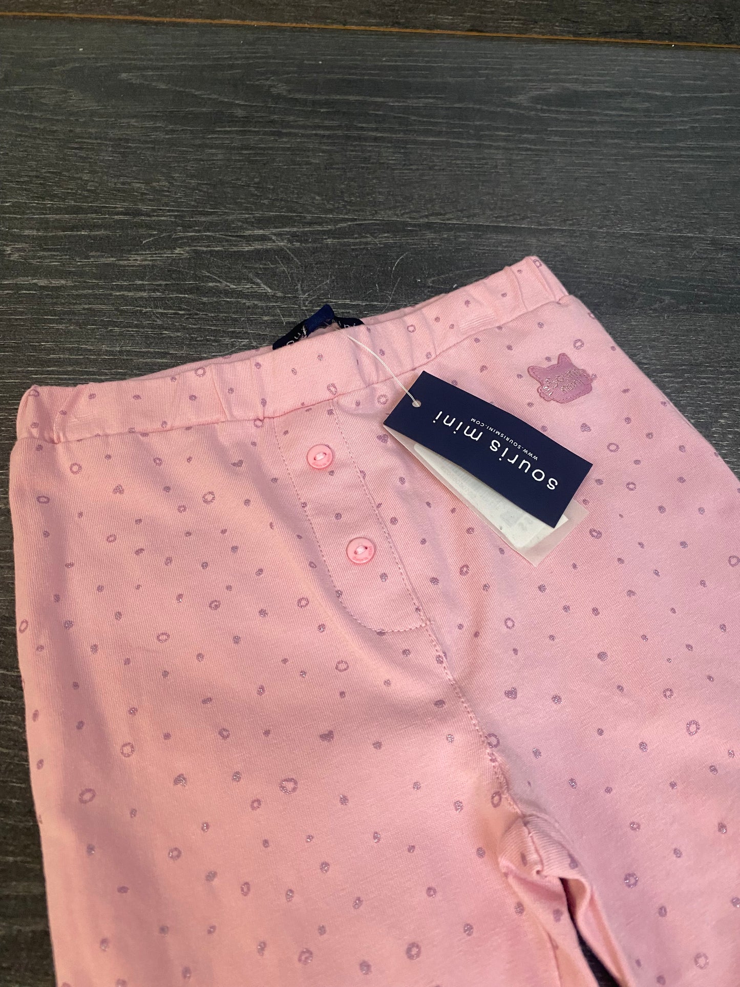 Legging - neuf - souris mini - 2-3 ans
