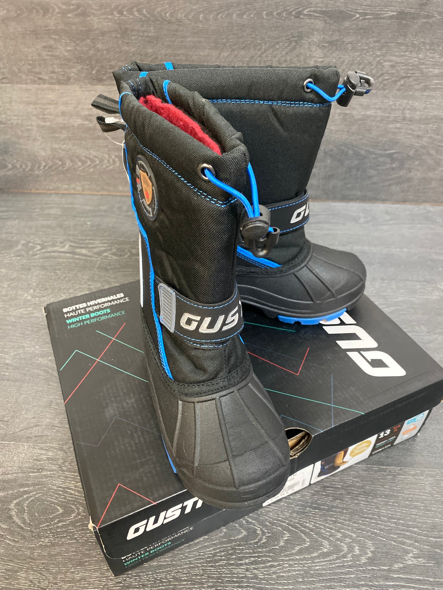 Gusti - bottes d’hiver - neuves - gr 13 -