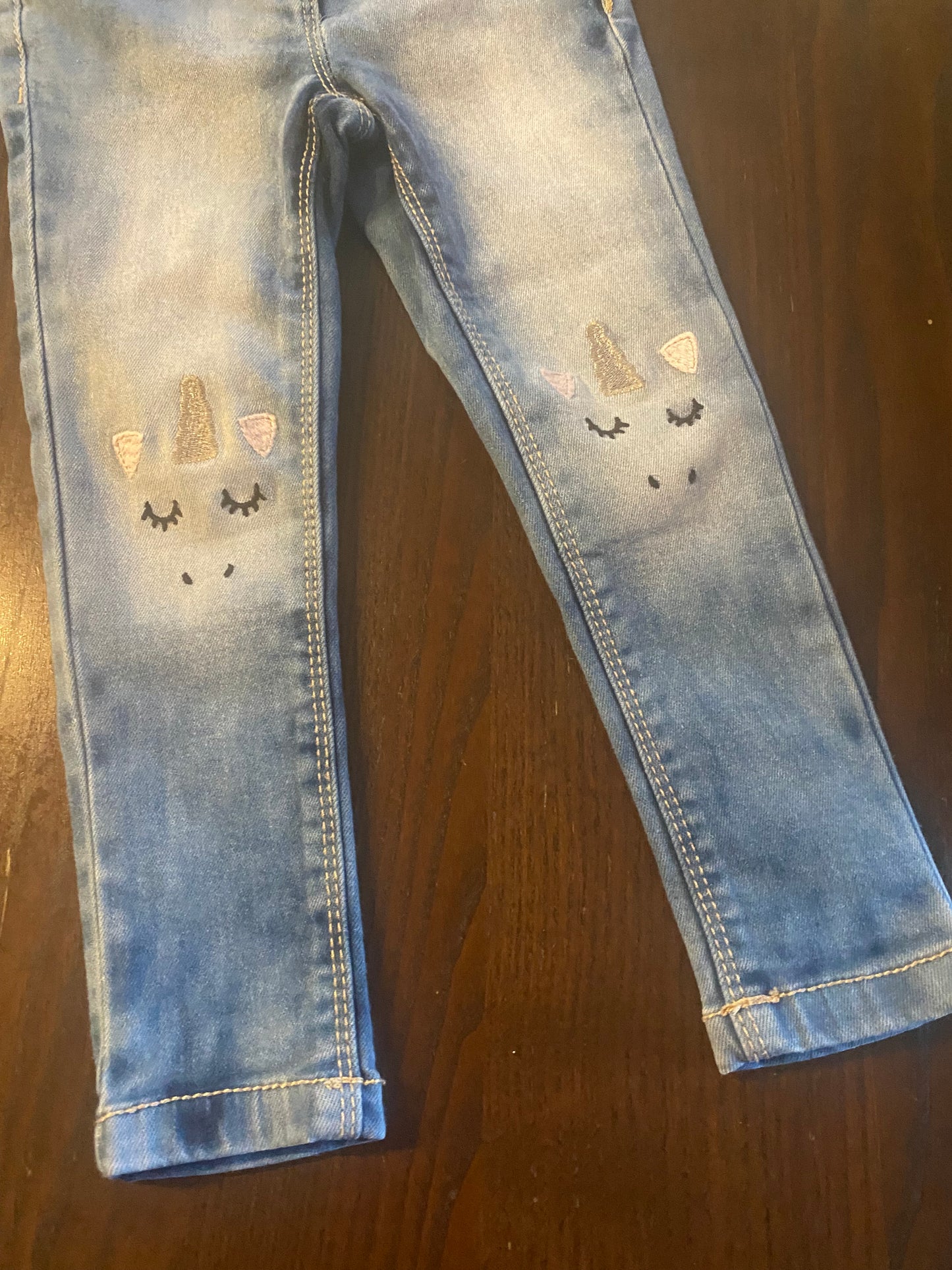 Friperie - next - jeans skinny - 3 ans