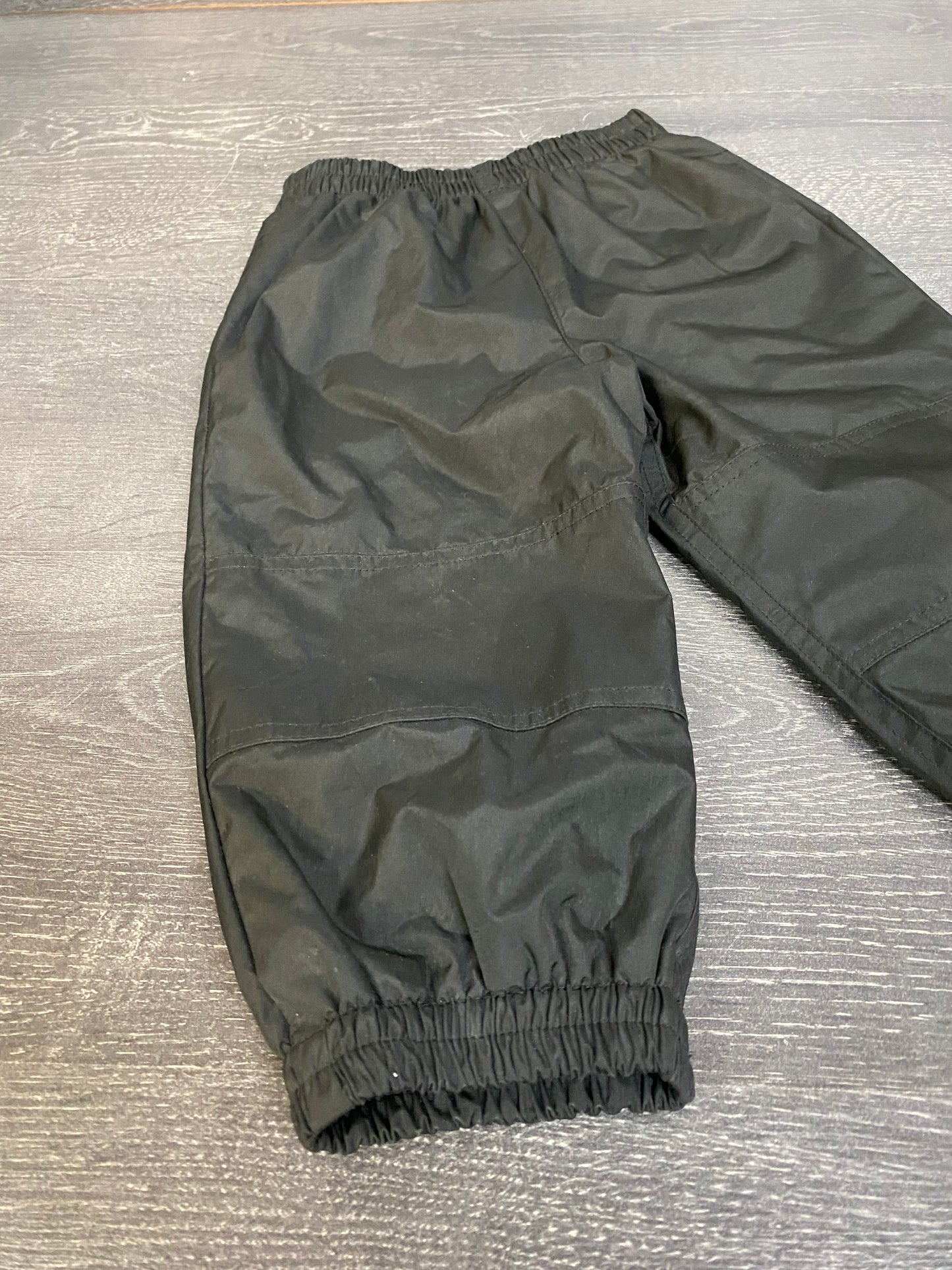Friperie - nano - pantalon de pluie - noir - 12 mois