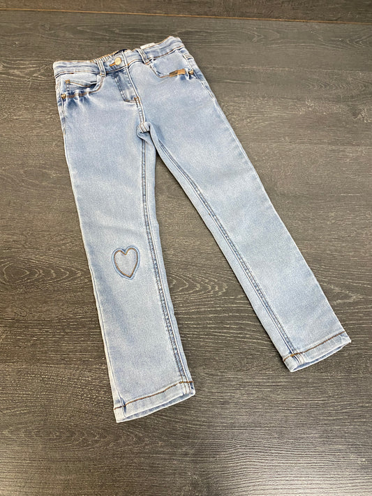 Friperie - jeans skinny - souris mini - 6 ans