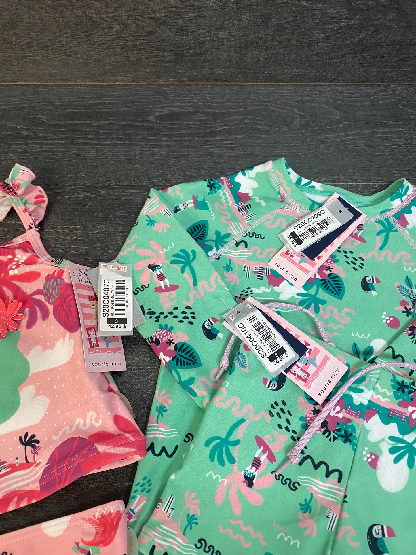 PROMO 35$ - 3 ans - souris mini - mix and match