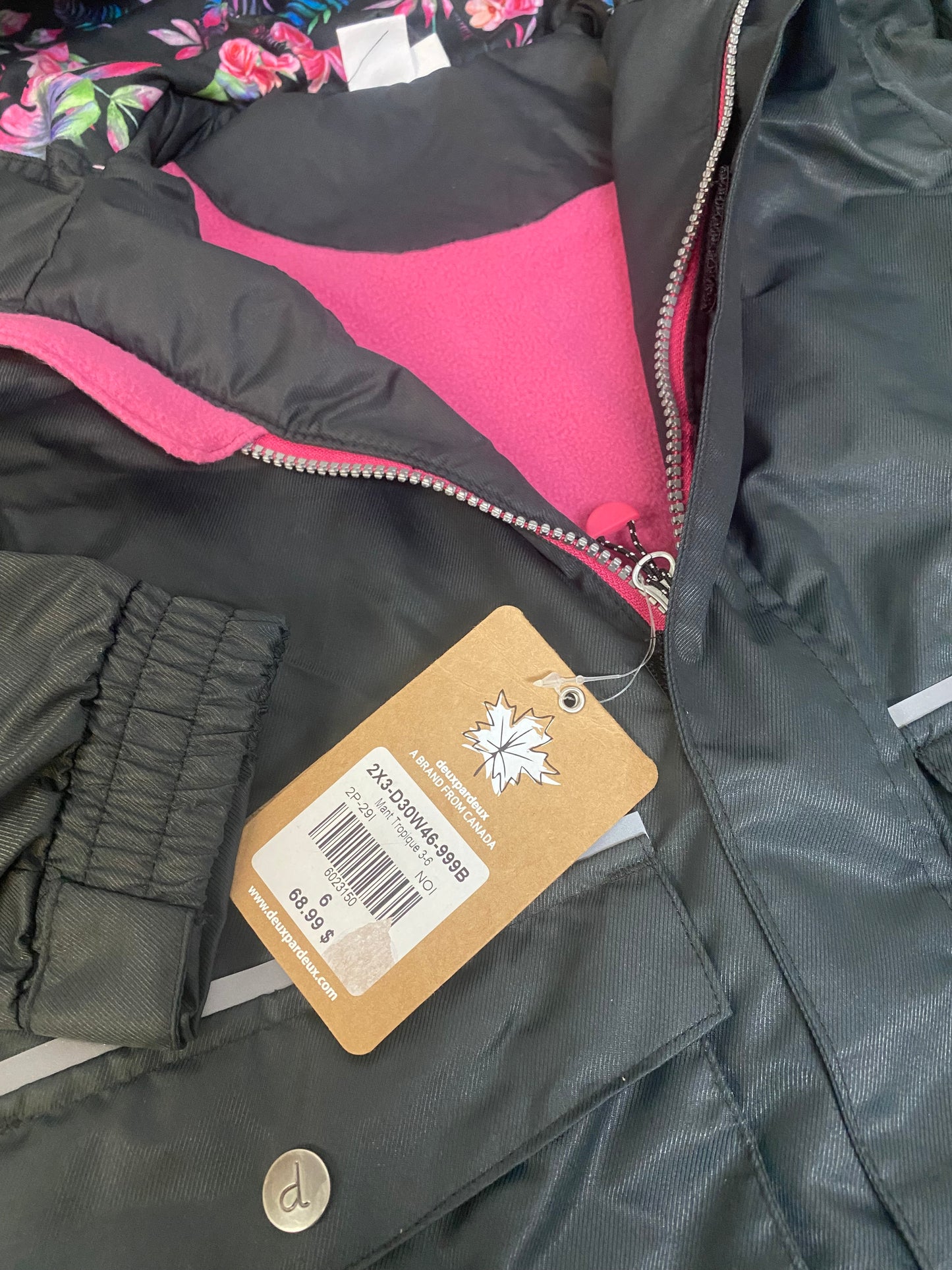 Manteau - 2x2 - 6 ans - neuf