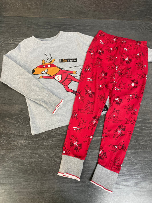Friperie - Pyjama souris mini - 7 ans -
