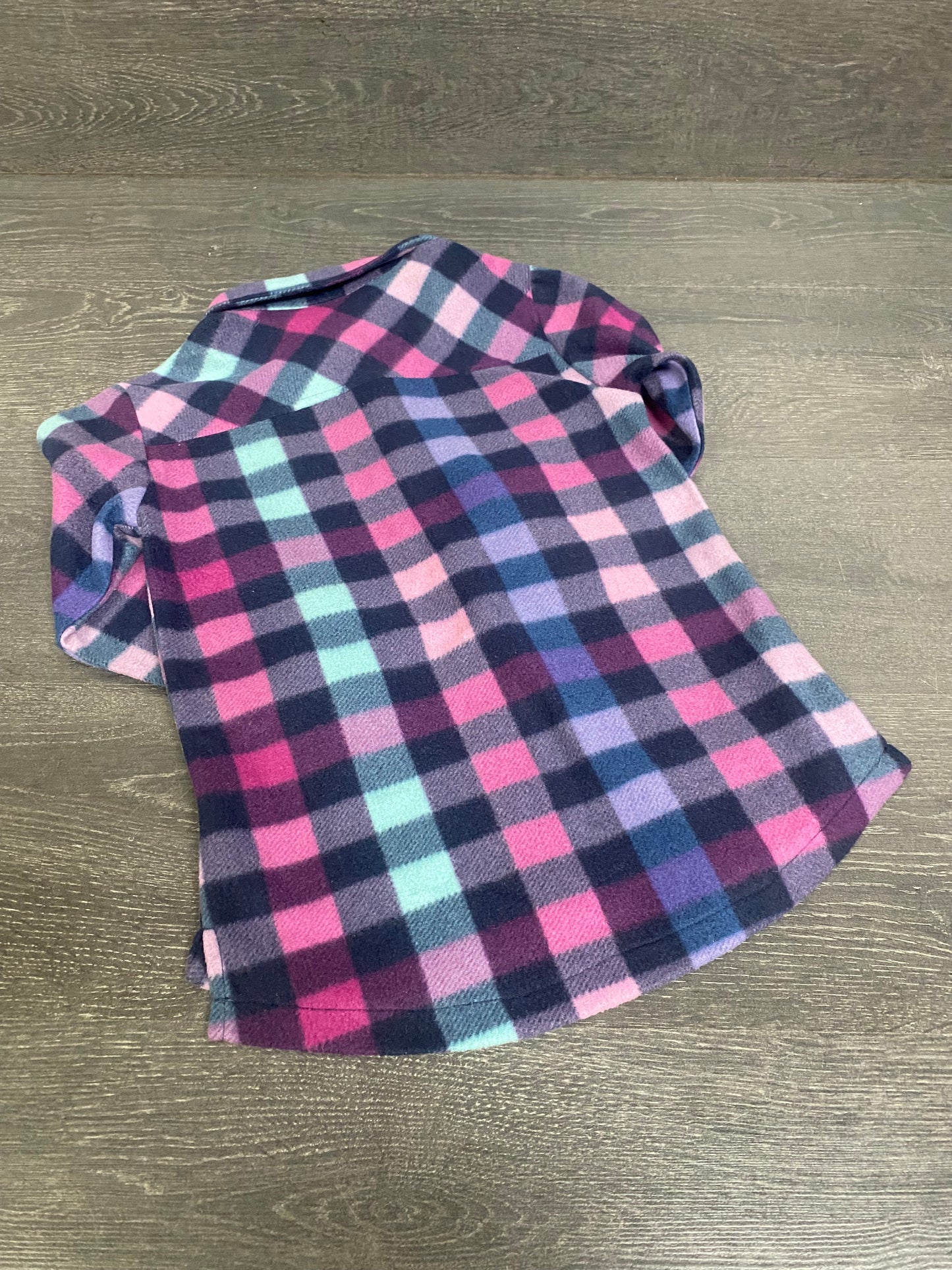 Friperie - veste carreaux - 6 ans - 2x2 - comme neuve