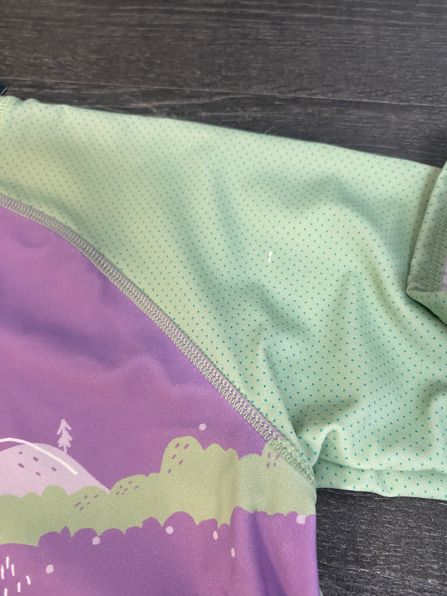 Reservé - Trio - one piece, rashguard et culotte bikini - 12 ans subtil defaut voir photo