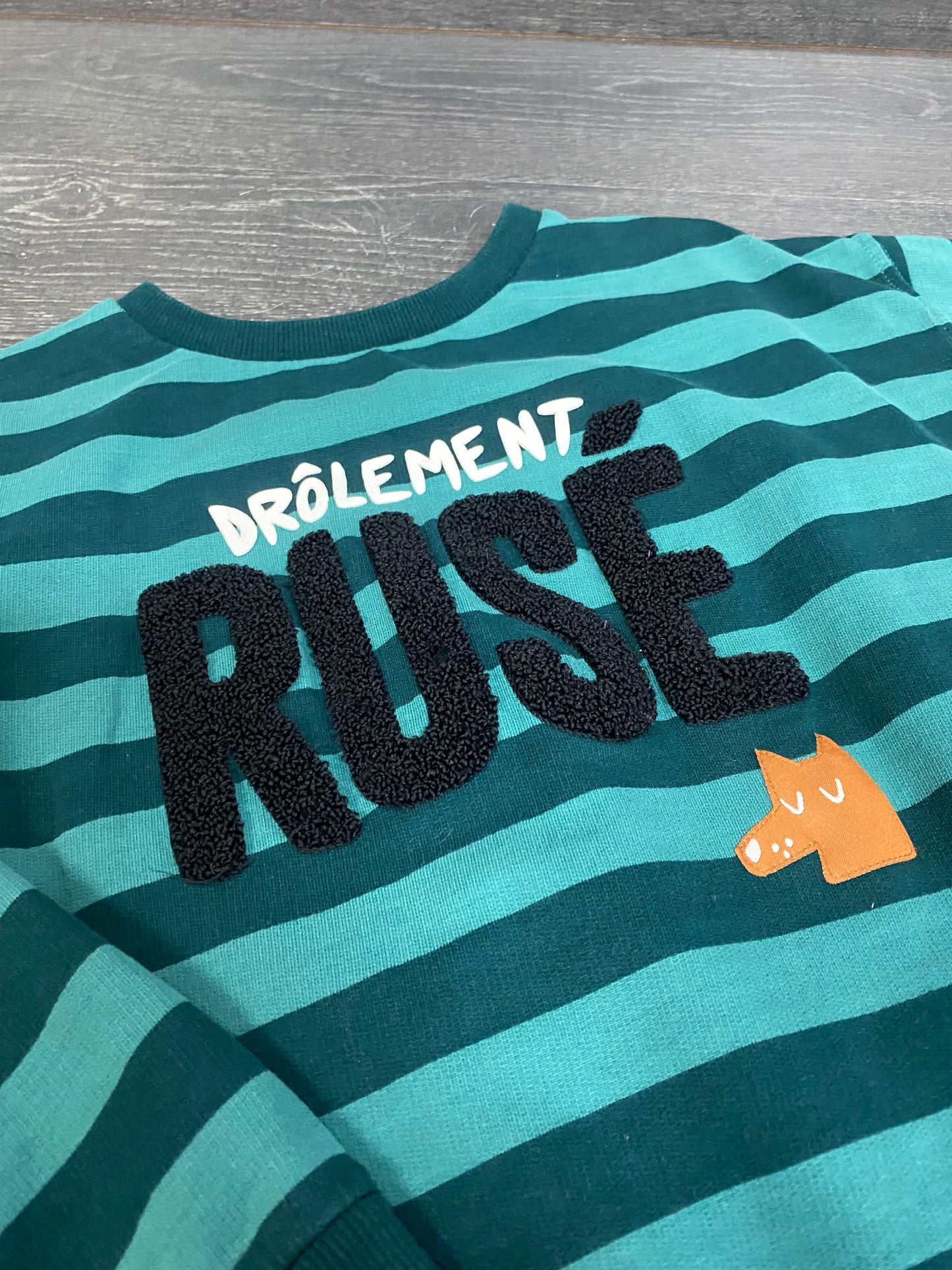 Friperie - comme neuf - 7 ans - crewneck m. Longues -