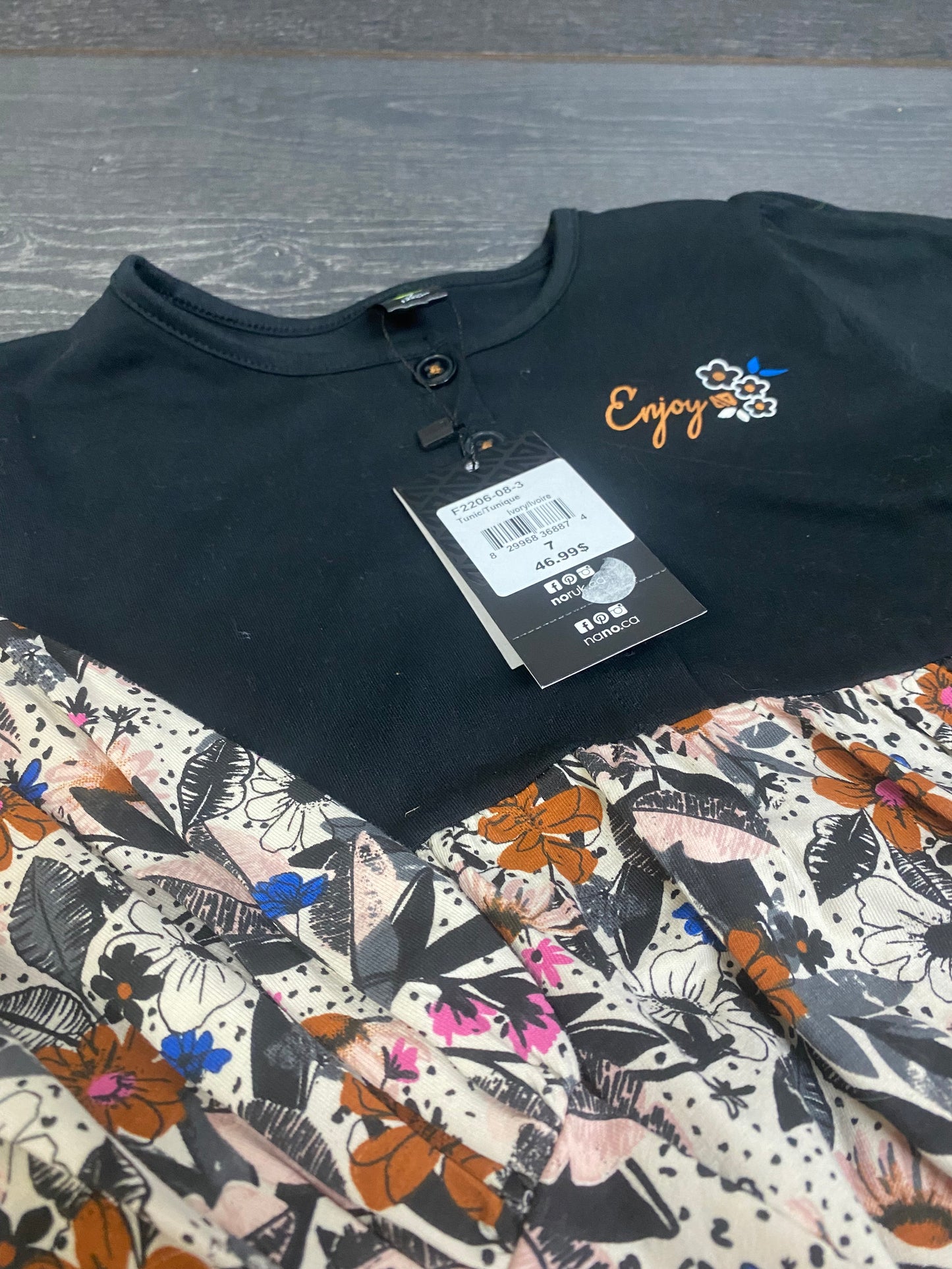 Reservé -Tunique - nano - 7 ans