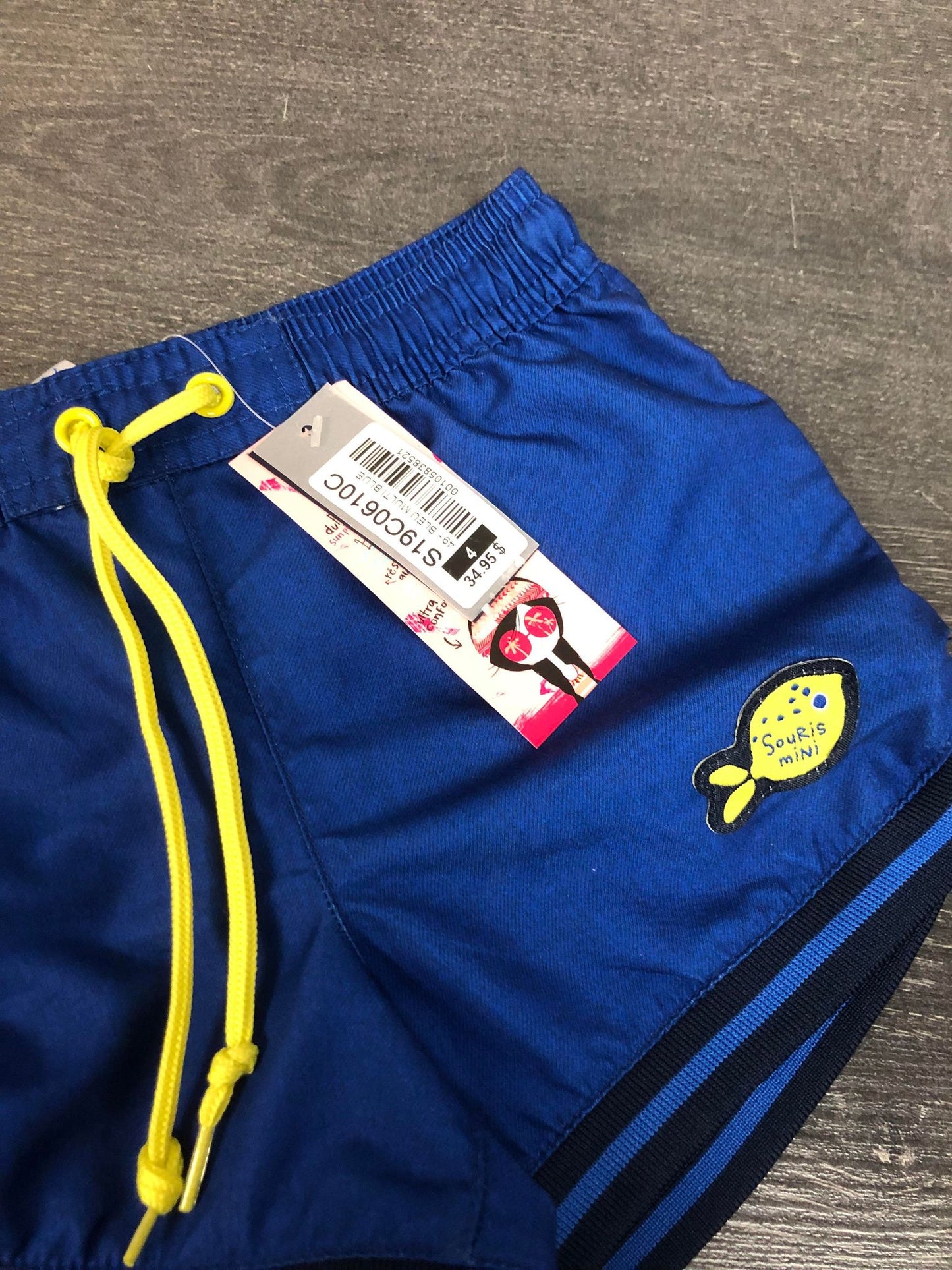 PROMO 10$ - Short de plage - Souris mini - 4 ans