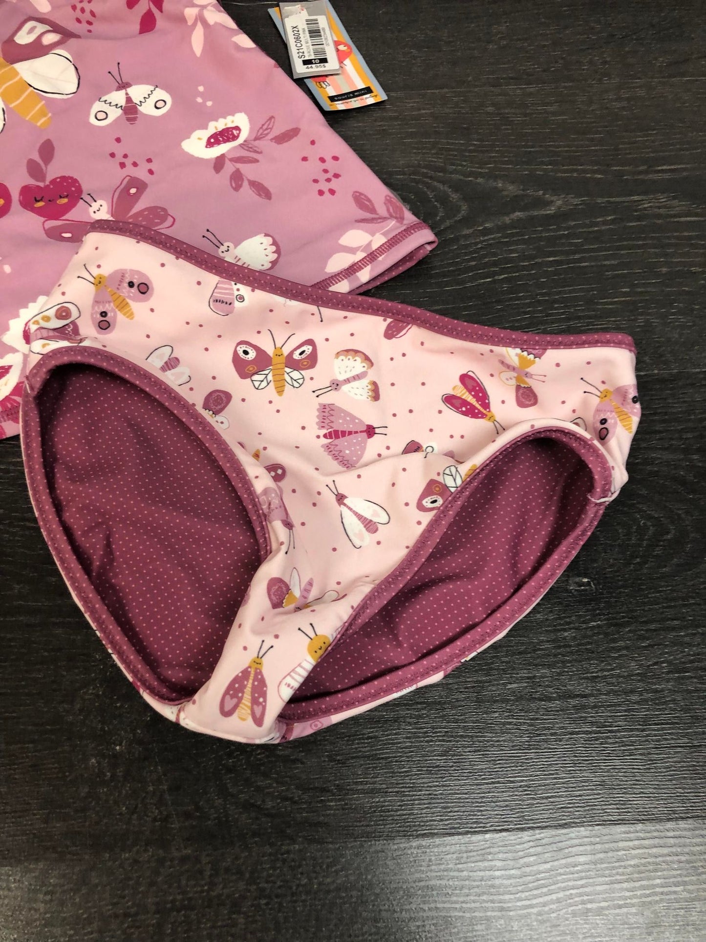 Maillot 2 pieces - souris mini -10 ans ou 12 ans