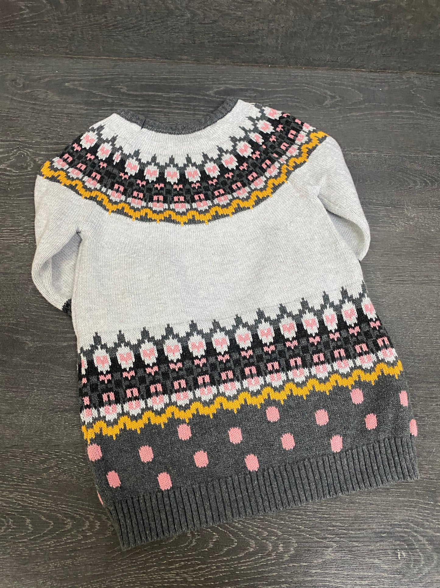 Friperie - tunique tricot et legging tricot - 3 ans