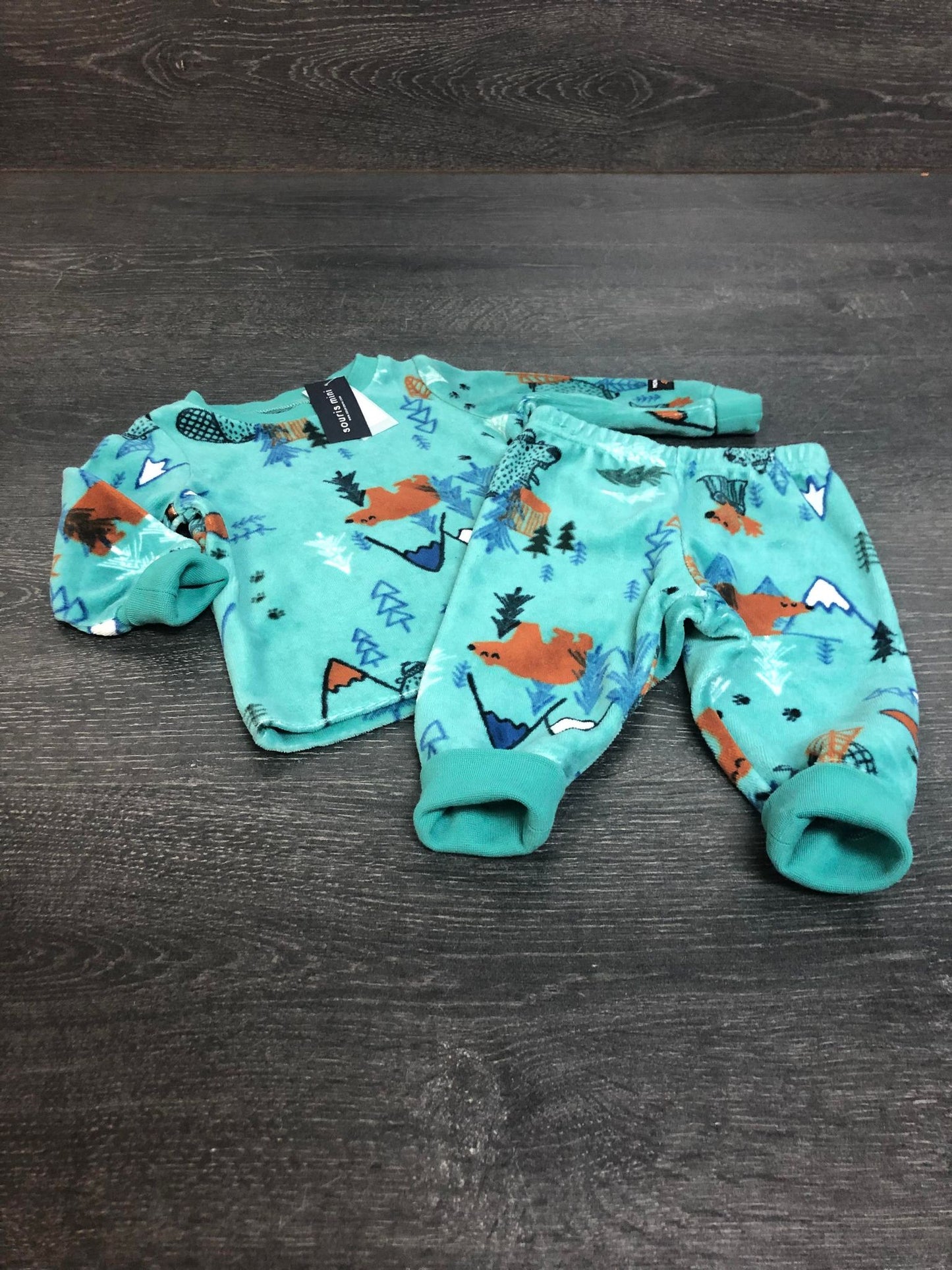 Pyjama 2 pièces - Souris mini - 3-6 mois