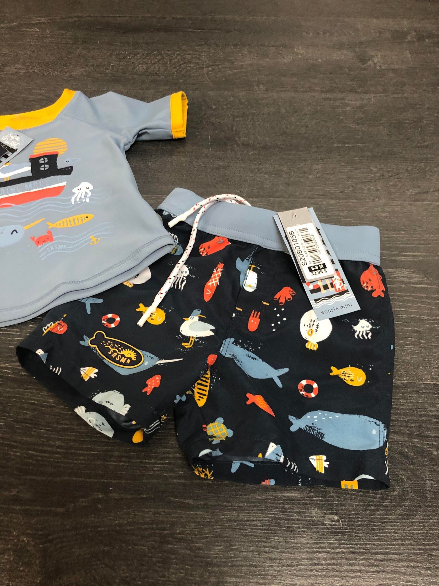 PROM0 24$ - Maillot et rashguard - souris mini - voir les grandeurs