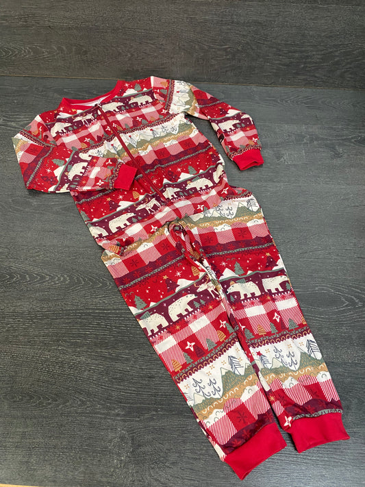 Friperie - pyjama de noel - 6 ans - souris mini