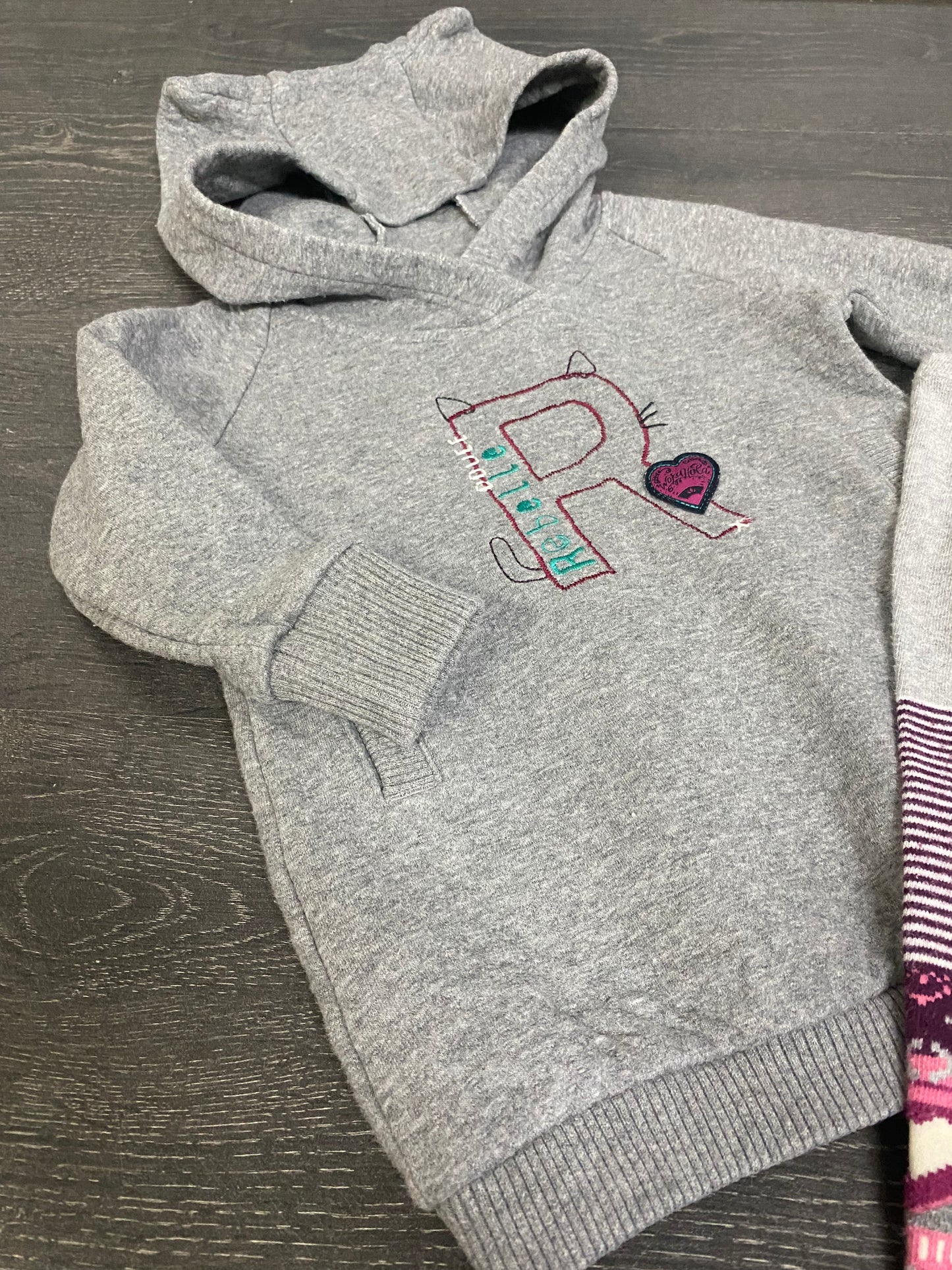 Friperie - tunique rebelle 2 ans et collant 2-3 ans -
