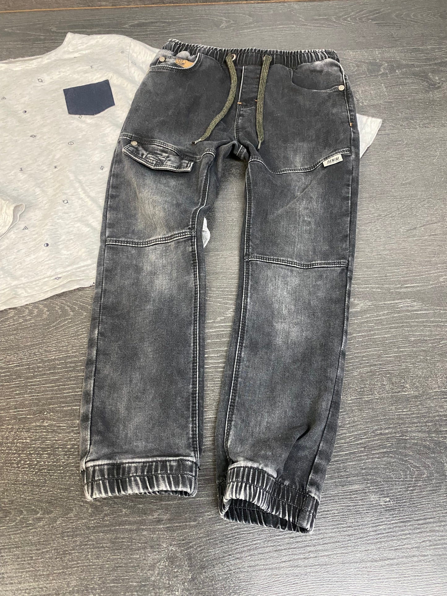 Friperie - manches longues et jeans - 6 ans - souris mini - voir ma note