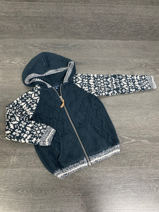 Friperie - veste de tricot - 5 ans - souris mini