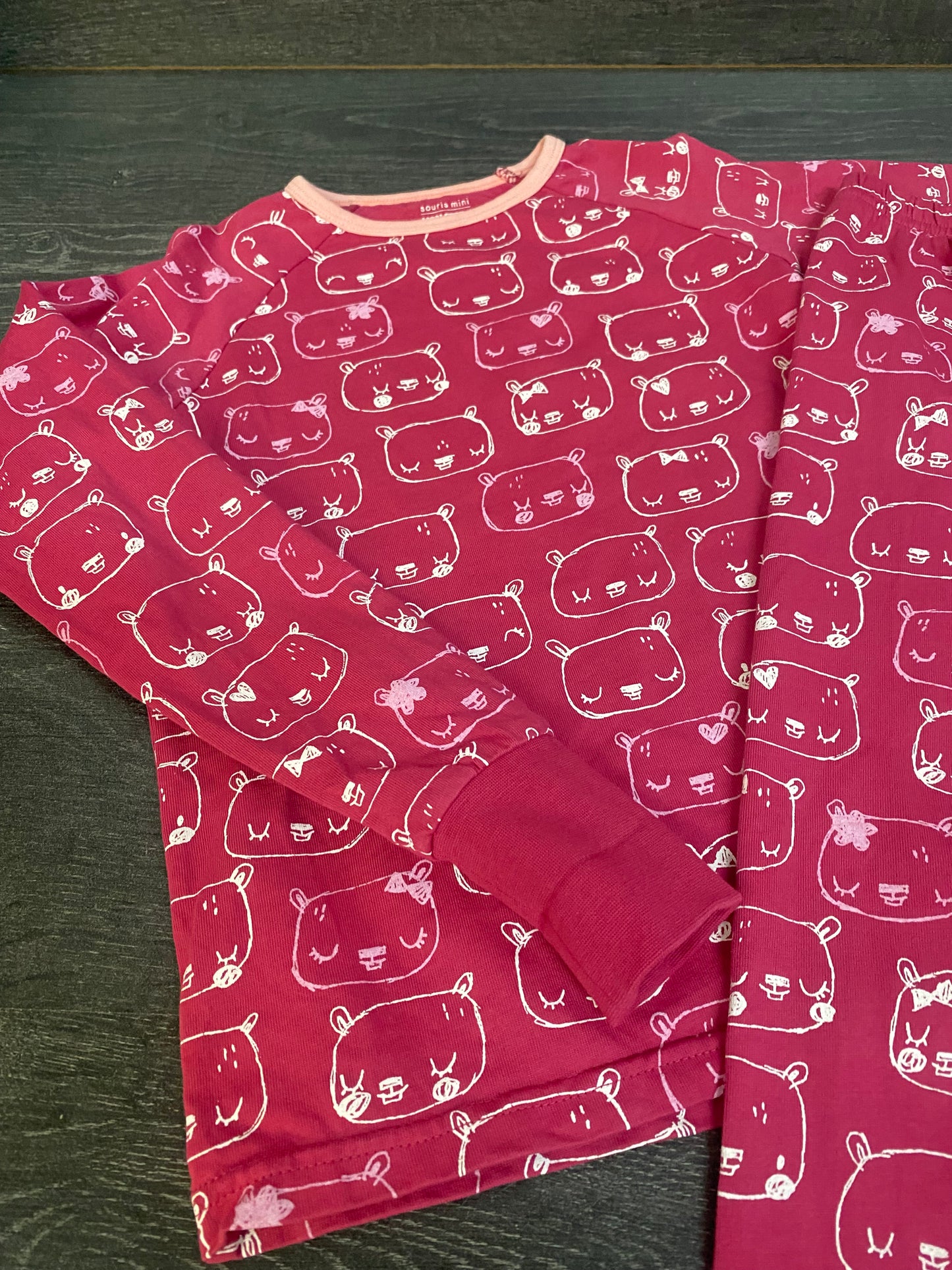 Friperie comme neuf - Pyjama - 6 ans - souris mini -