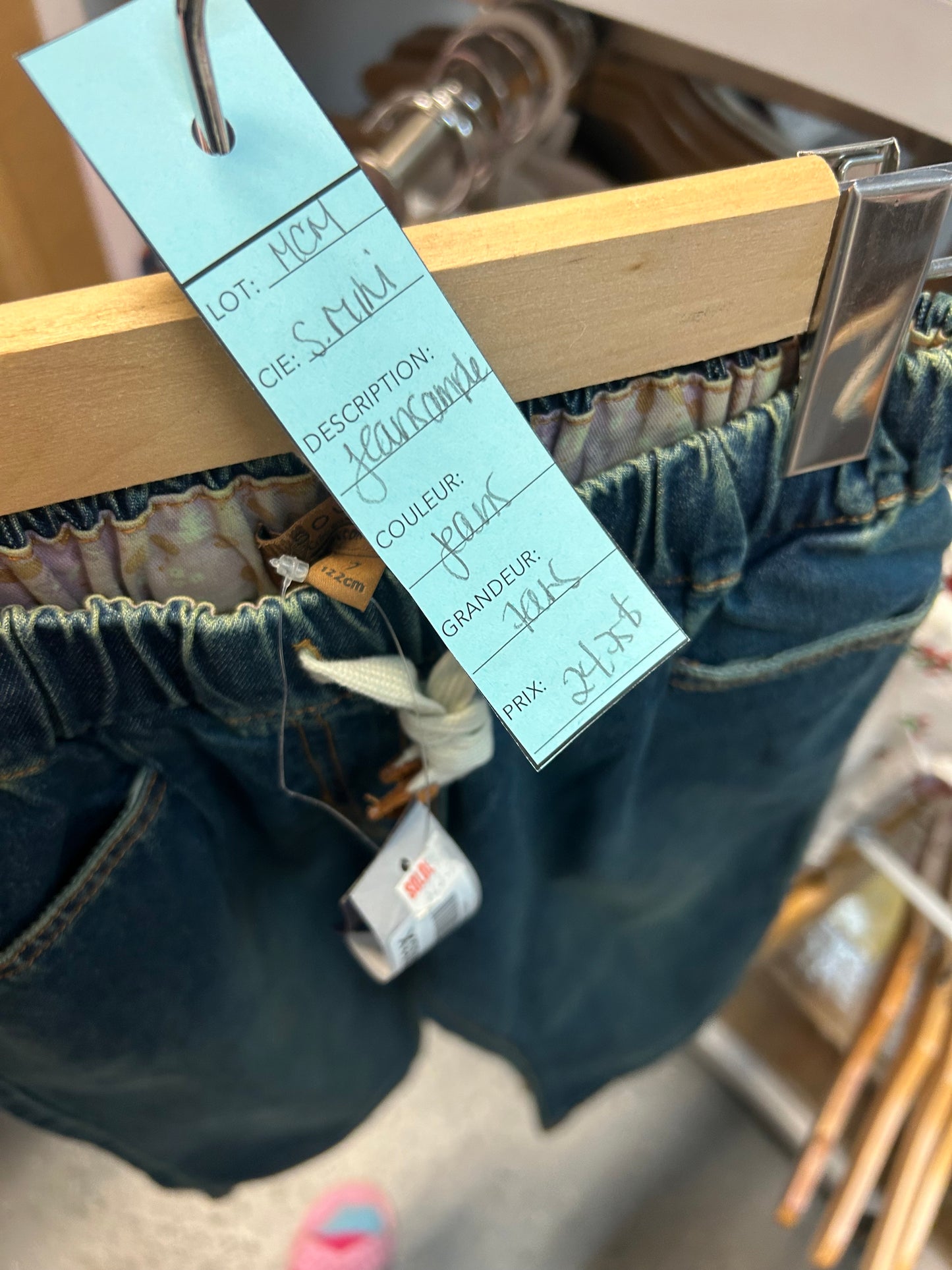 Jeans ample - Souris Mini - 7 ans -