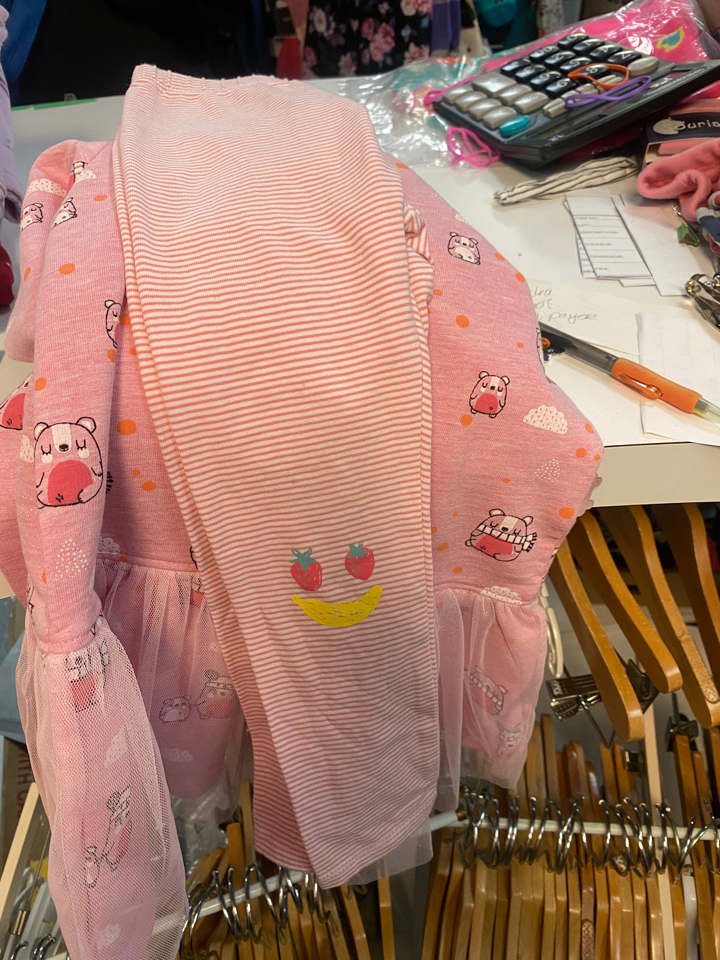 Legging et tunique - souris mini - 2-3 ans