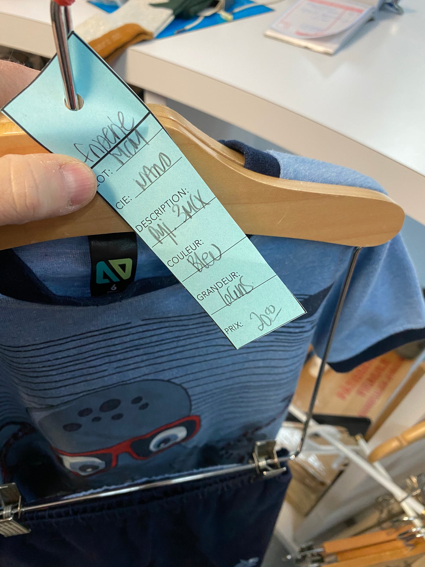 Friperie - nano - 3mcx - pyjama - 6 ans