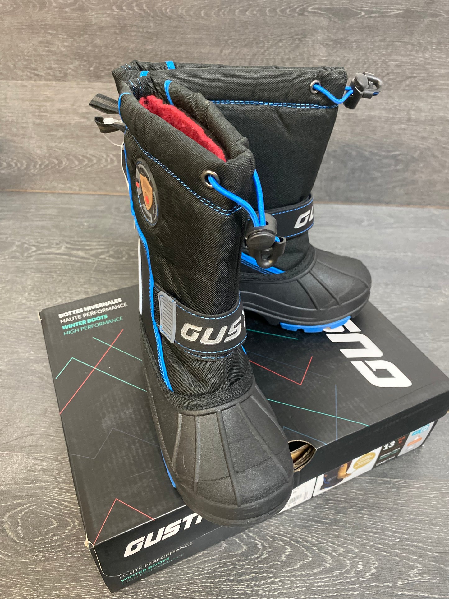 Gusti - bottes d’hiver - neuves - gr 13 -