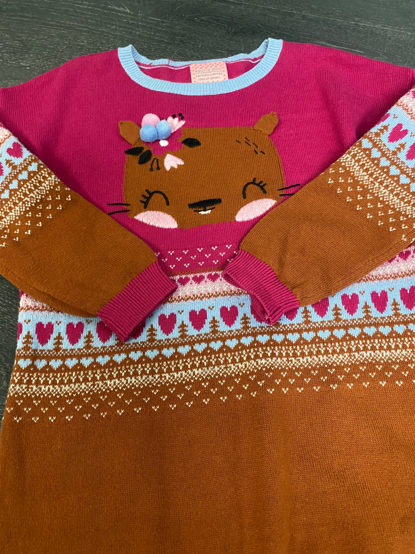 Reservé valerie thivierge - commande ouverte - Friperie - tunique - 3 ans - souris mini