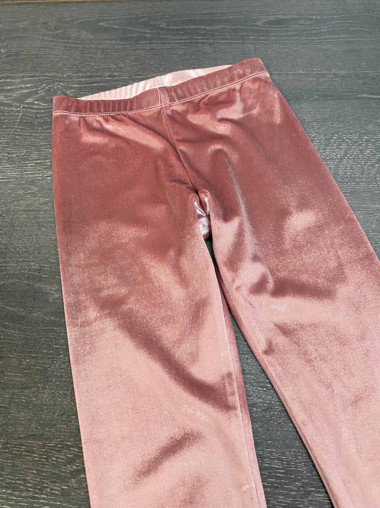 Friperie - legging velours - souris mini - 6 ans -