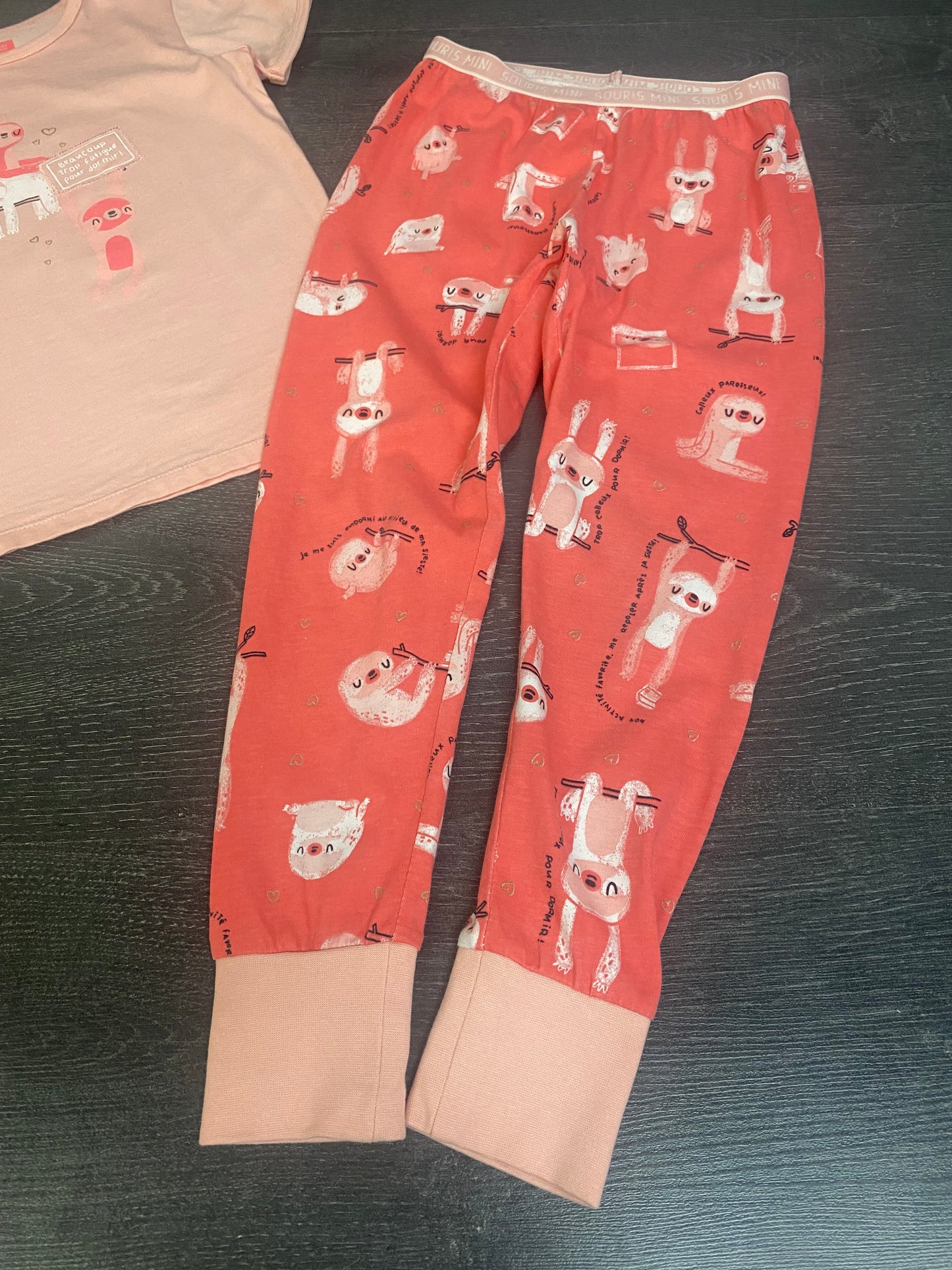 Reservé - Friperie - pyjama - souris mini - 6 ans