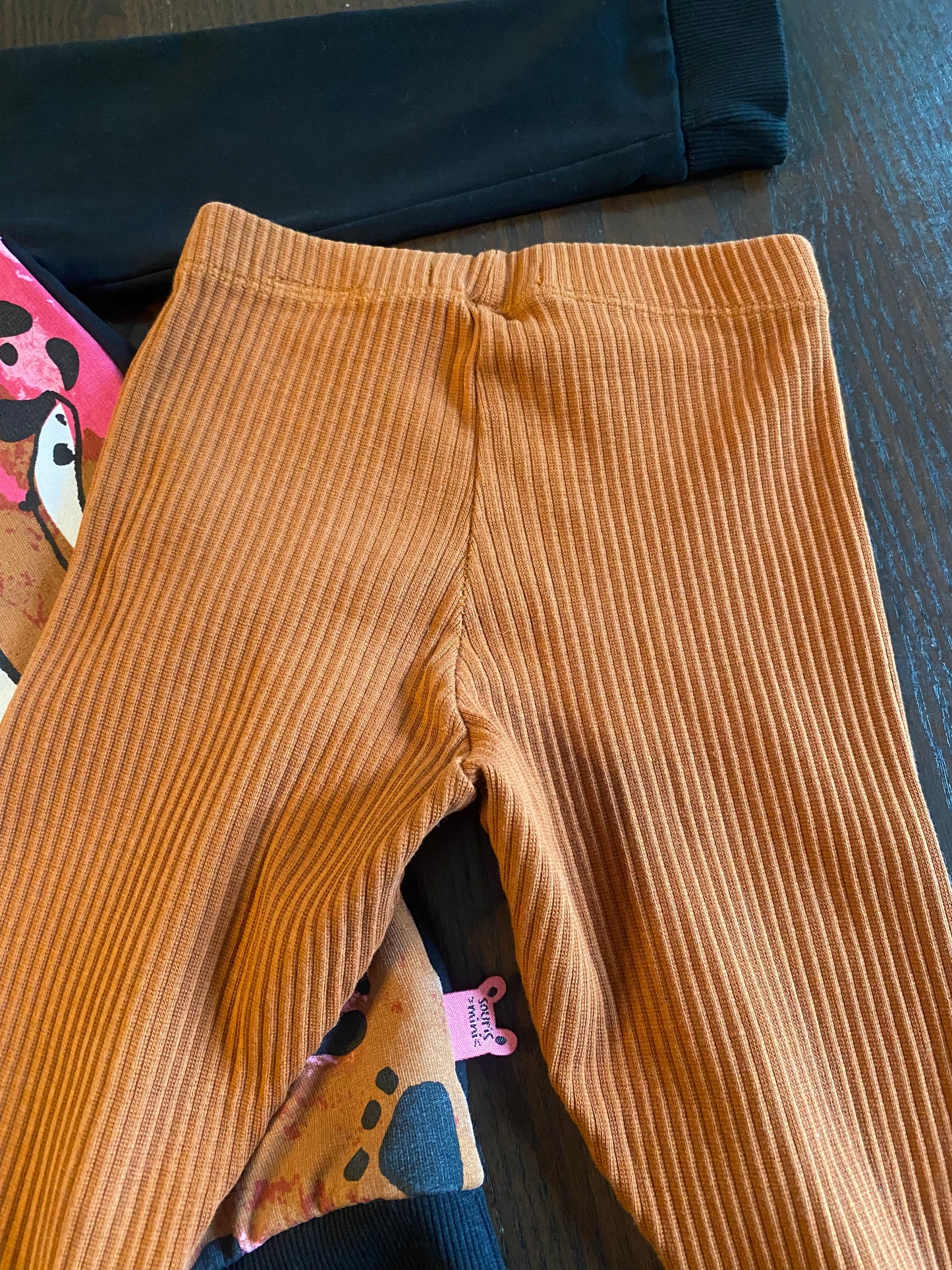 Friperie - duo tunique et legging - 3 ans - tres bel etat
