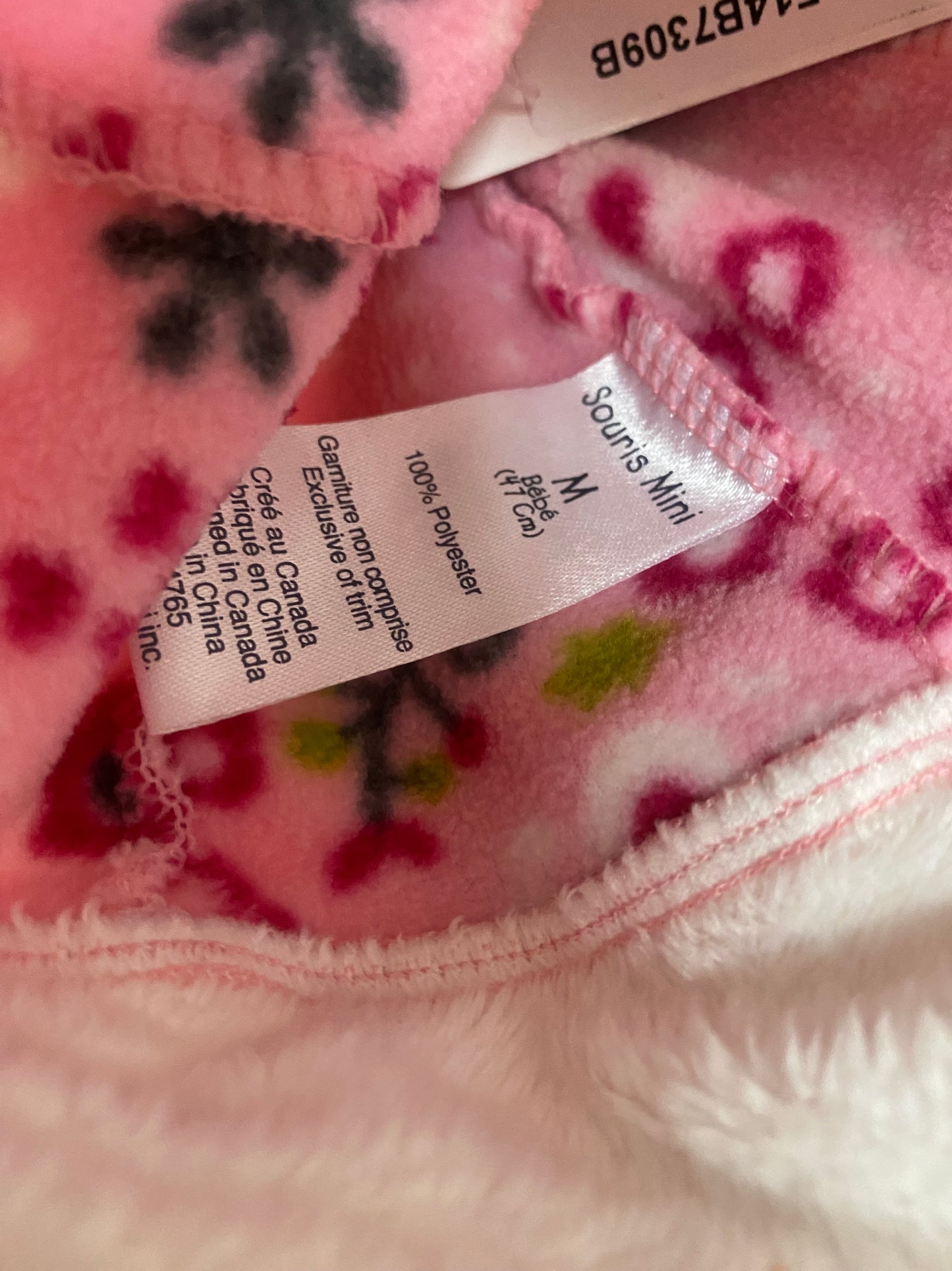 Promo 9$ - medium bebe 9-12 mois - neuf - souris mini