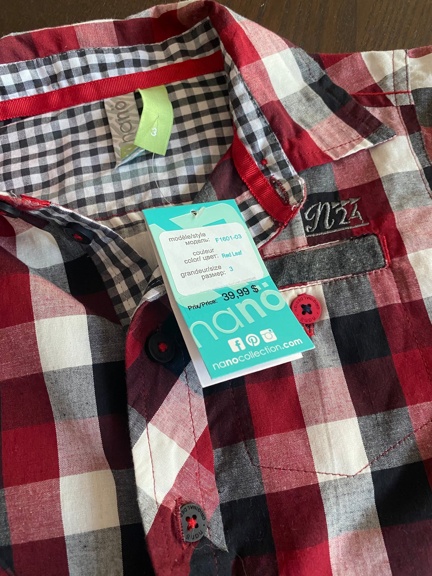 Chemise - nano - 3 ans