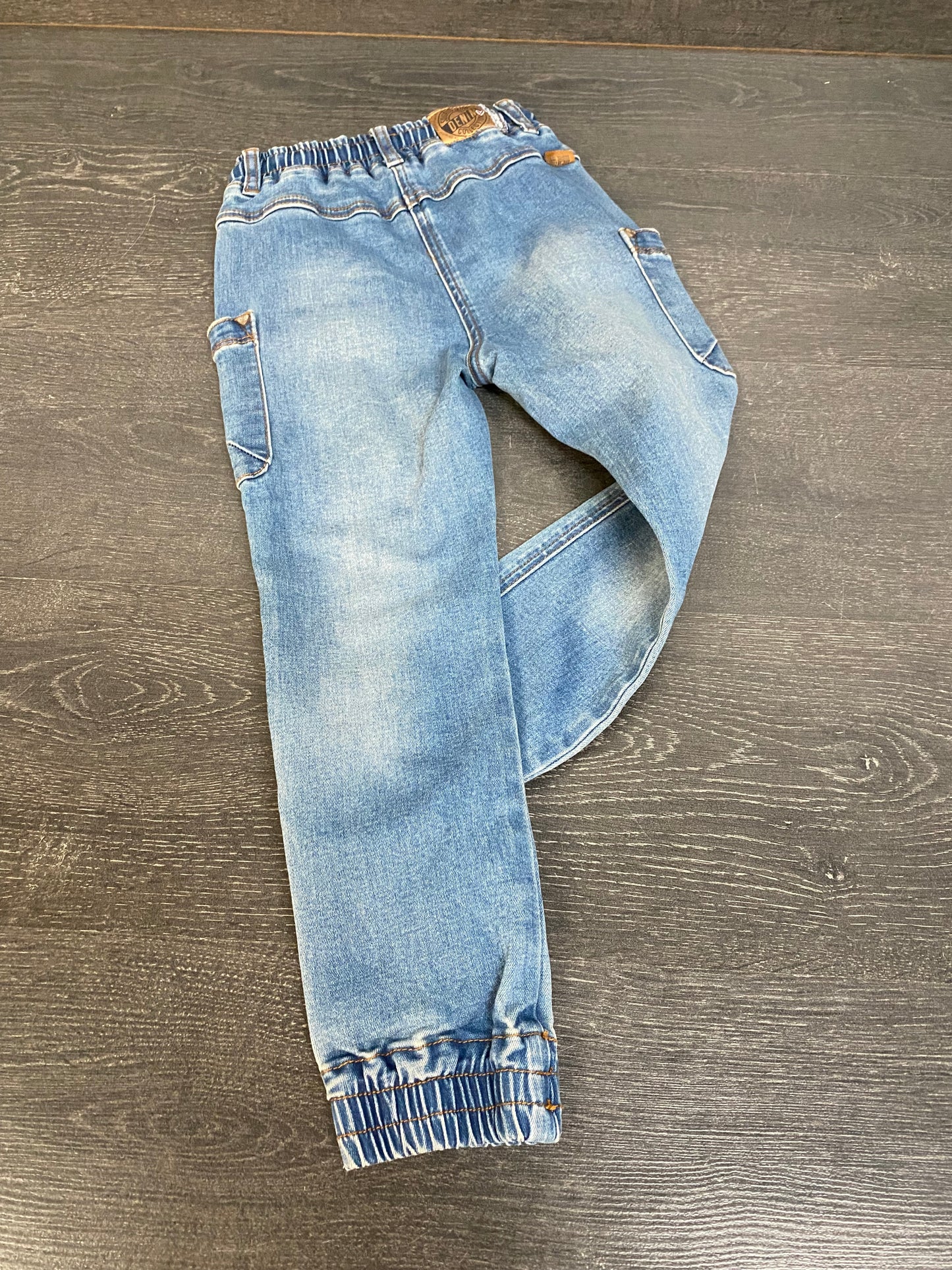 Friperie - jeans - jogger - souris mini - 6 ans