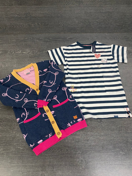 Reservé sandra ch -Neuf et comme neuf - tunique et robe - 4 ans - souris mini