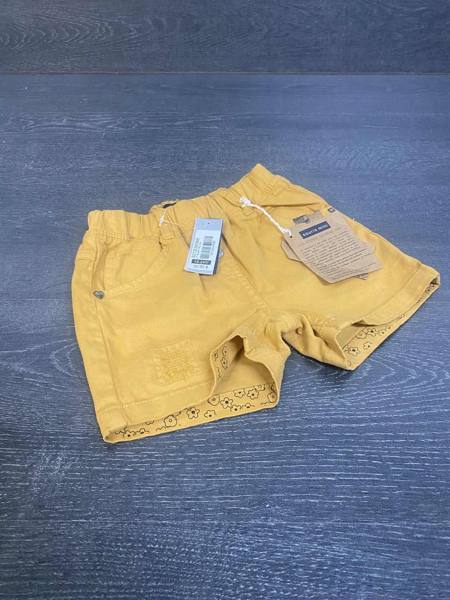 Short 18-24 mois - Souris mini - neuve