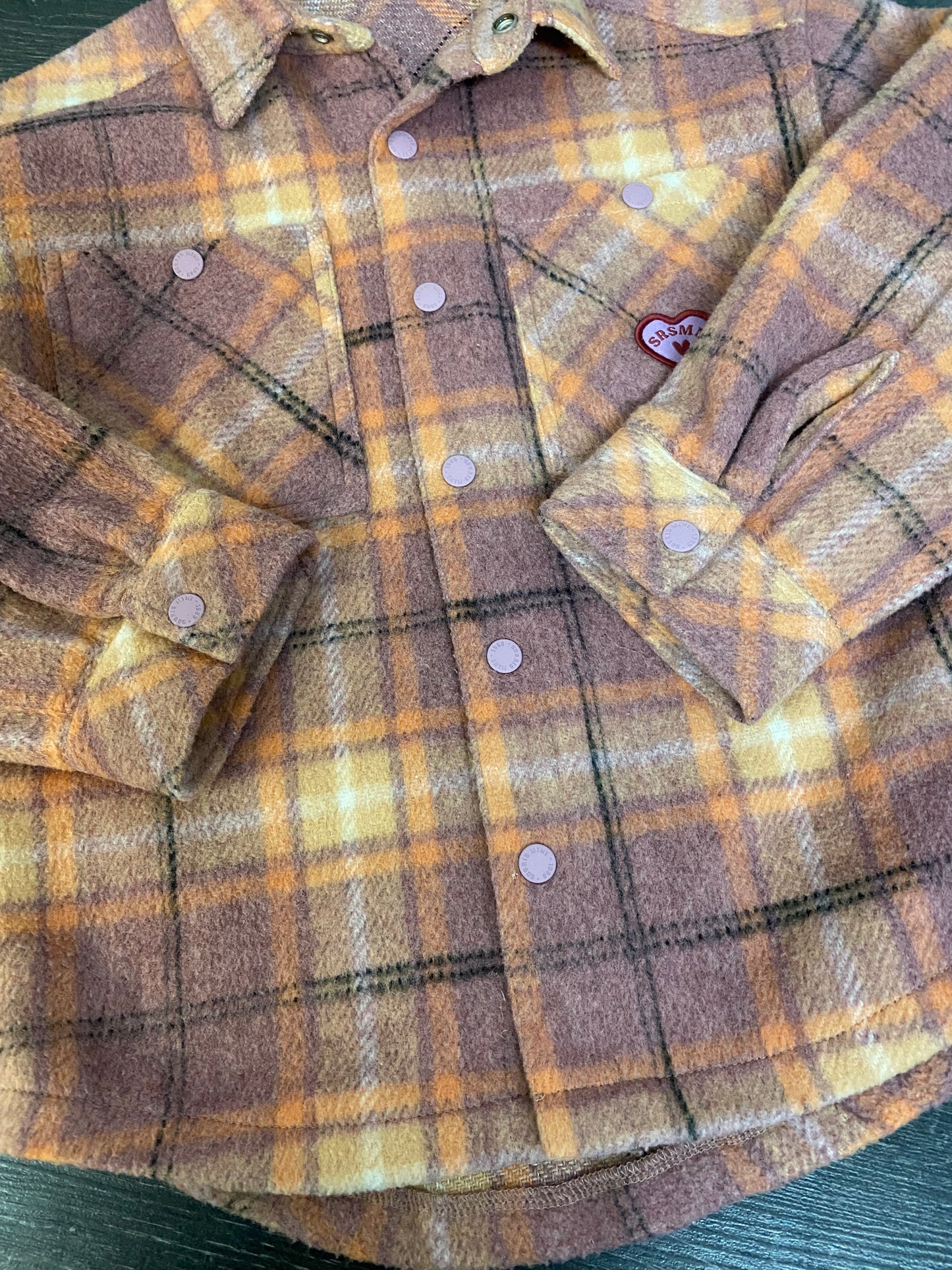 Reservé - Friperie - veste carreaux sm - 6 ans