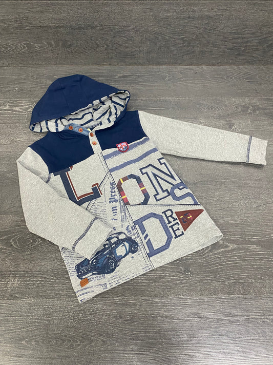 Friperie - 7 ans ( semble fait petit ) - nano - hoodie