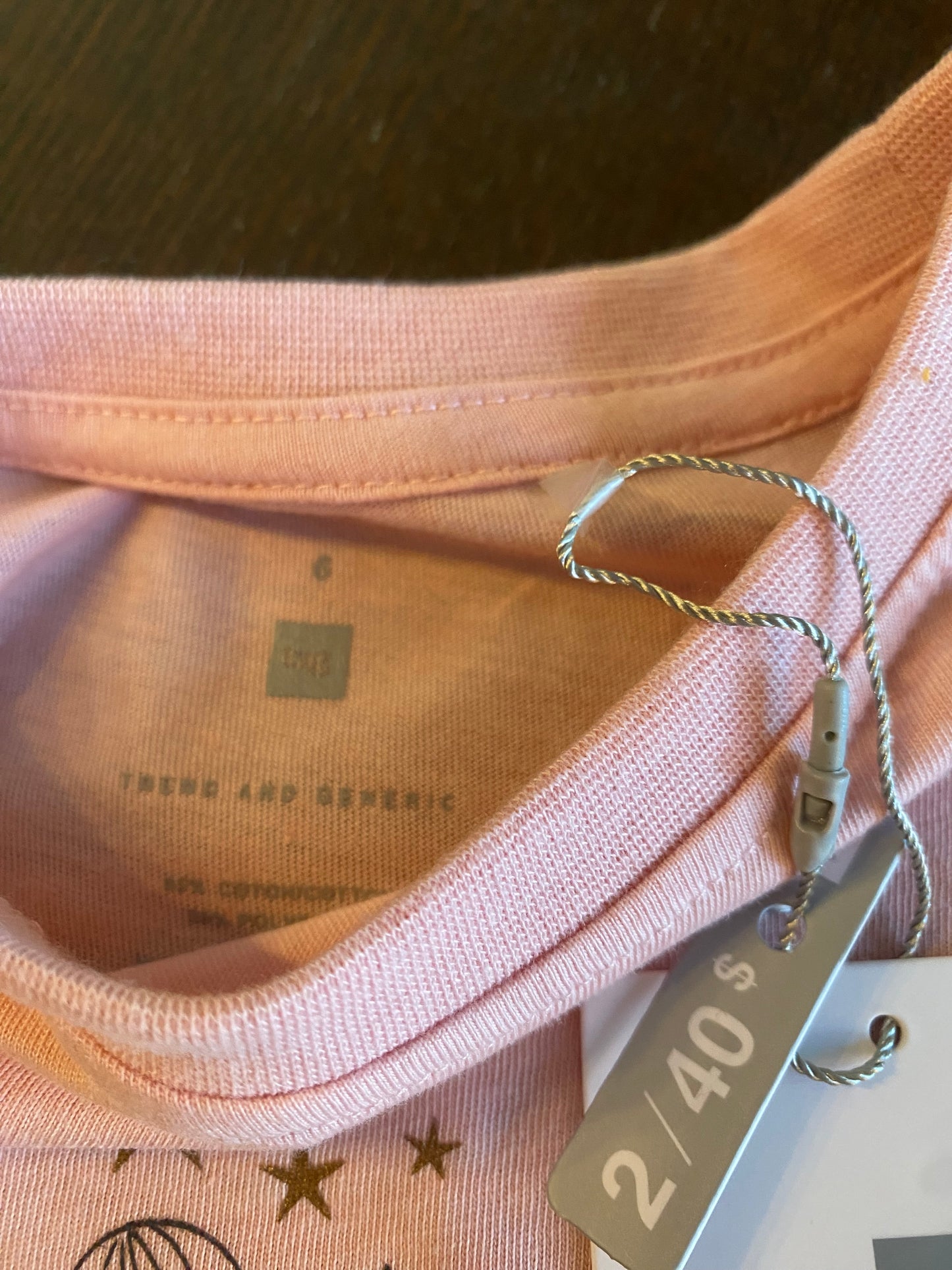 Pyjama - tag - 6 ans - neuf