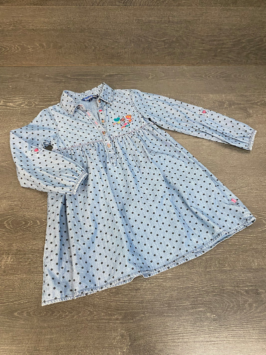 Friperie - robe / tunique - nostalgie - souris mini - 7 ans