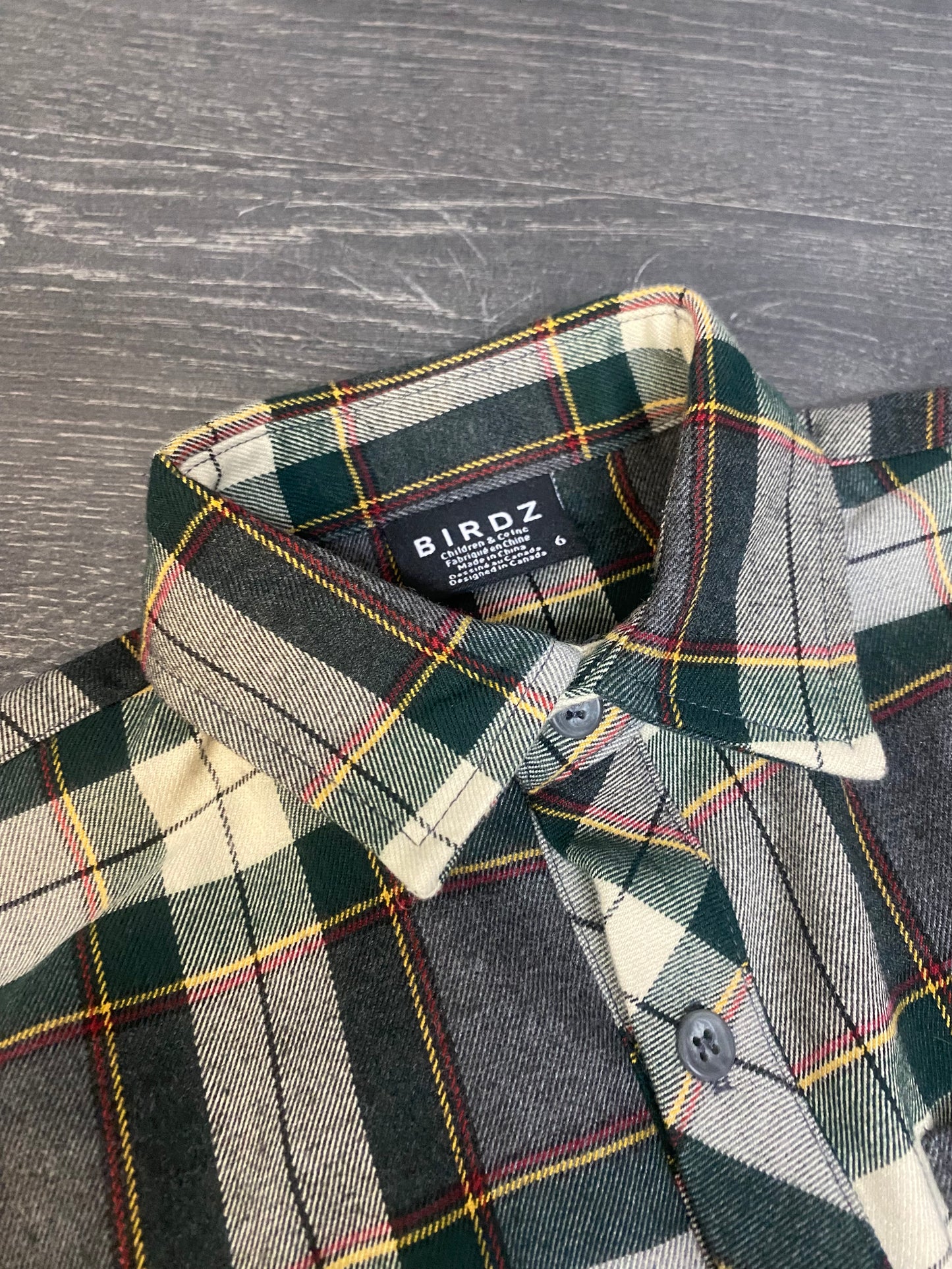 Chemise - birdz - 6 ans - neuve sans etiquette