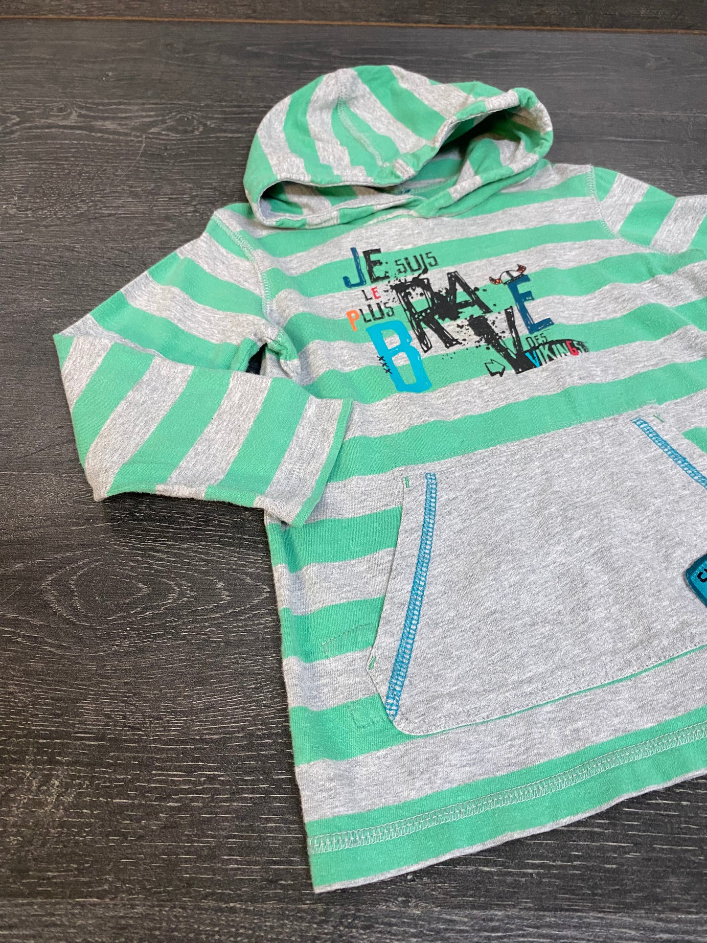 Friperie - hoodie - souris mini - sans grandeur - semble etre 4 ans