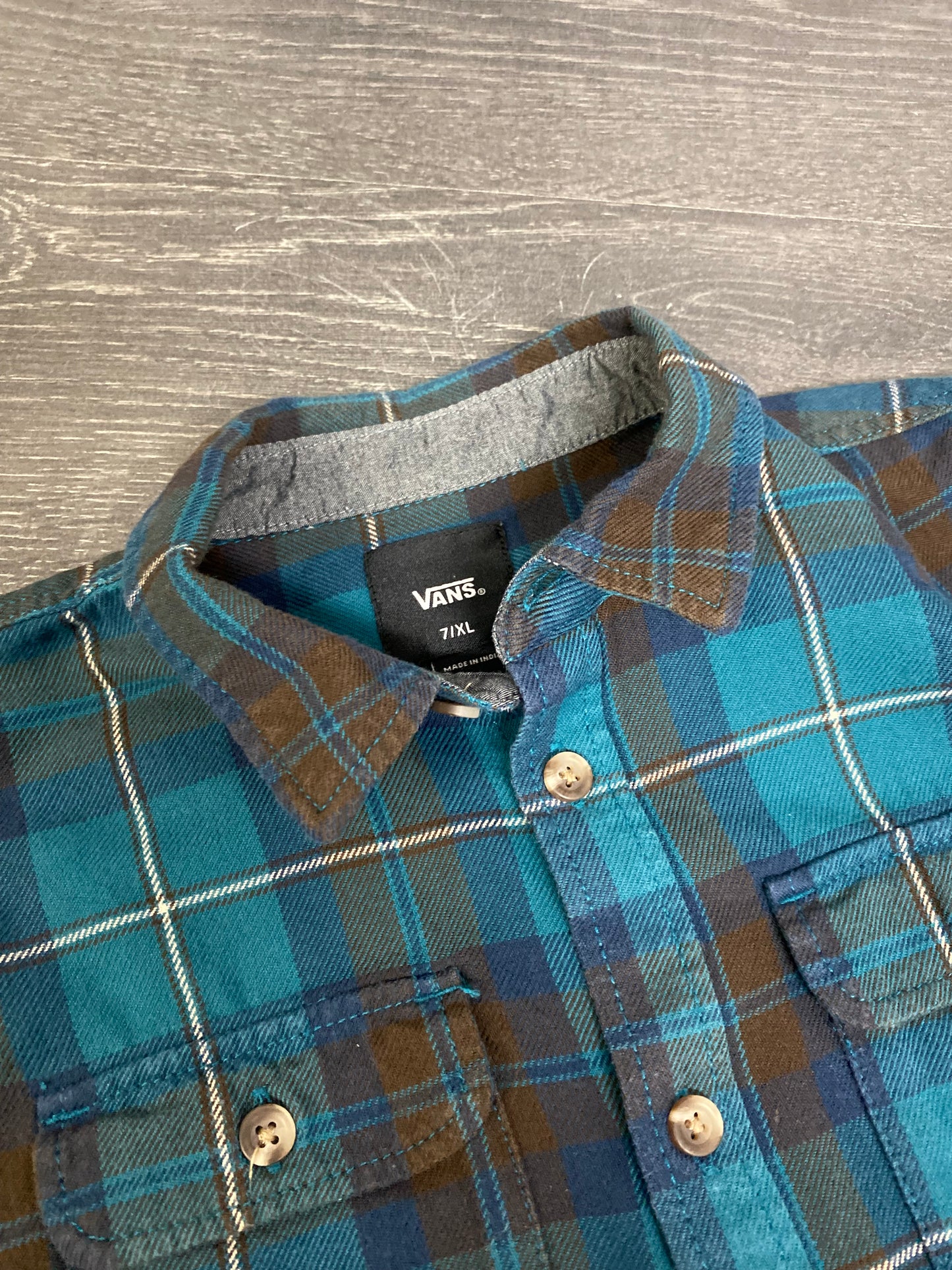 Friperie - chemise - 7 ans - vans