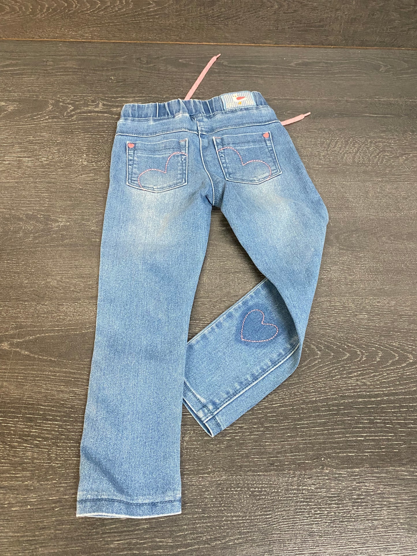 Friperie - veste - manches courtes - jeans et manches longues imparfait gratuit - 4 ans - souris mini