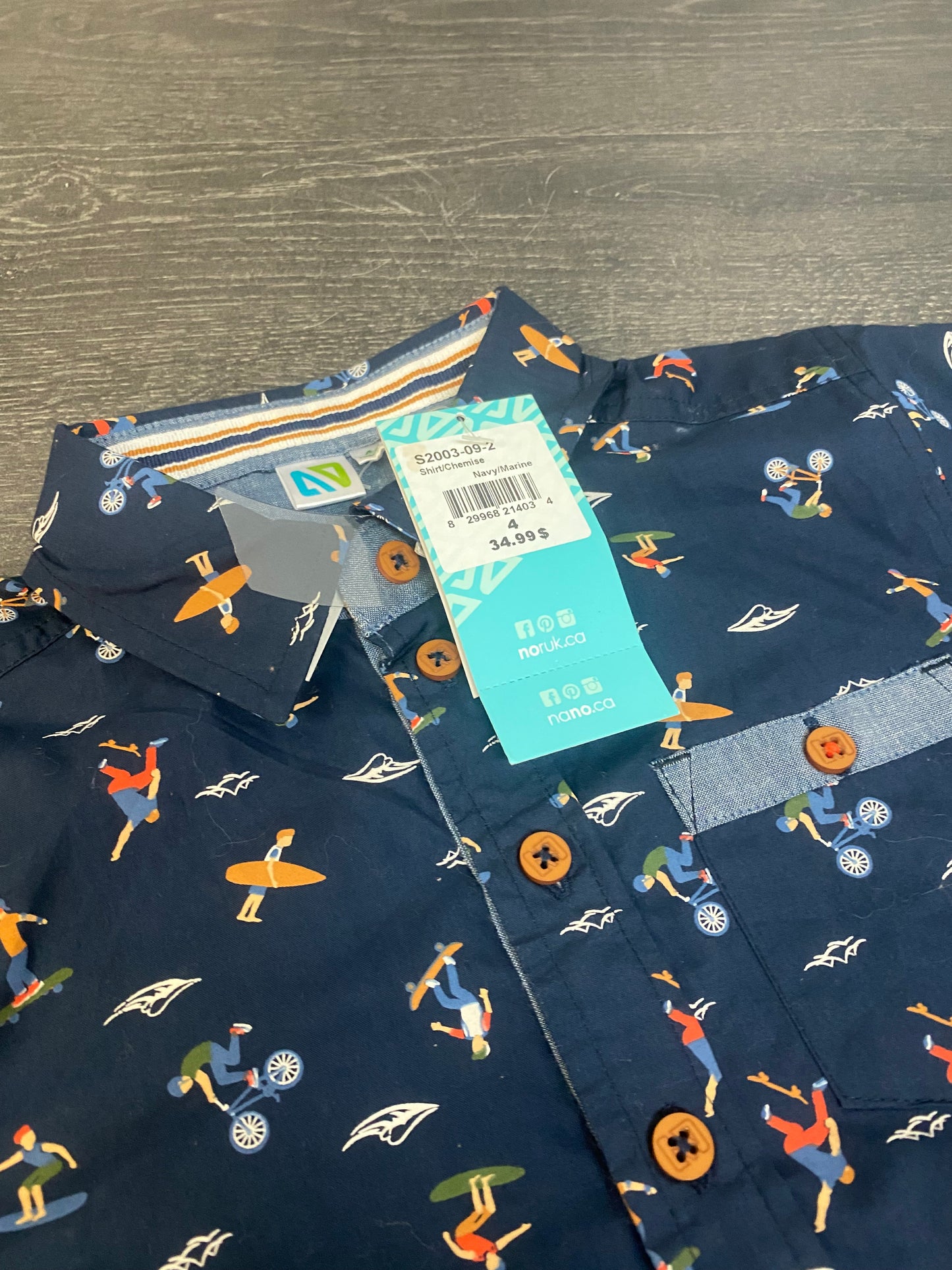 Chemise - nano - 4 ans -