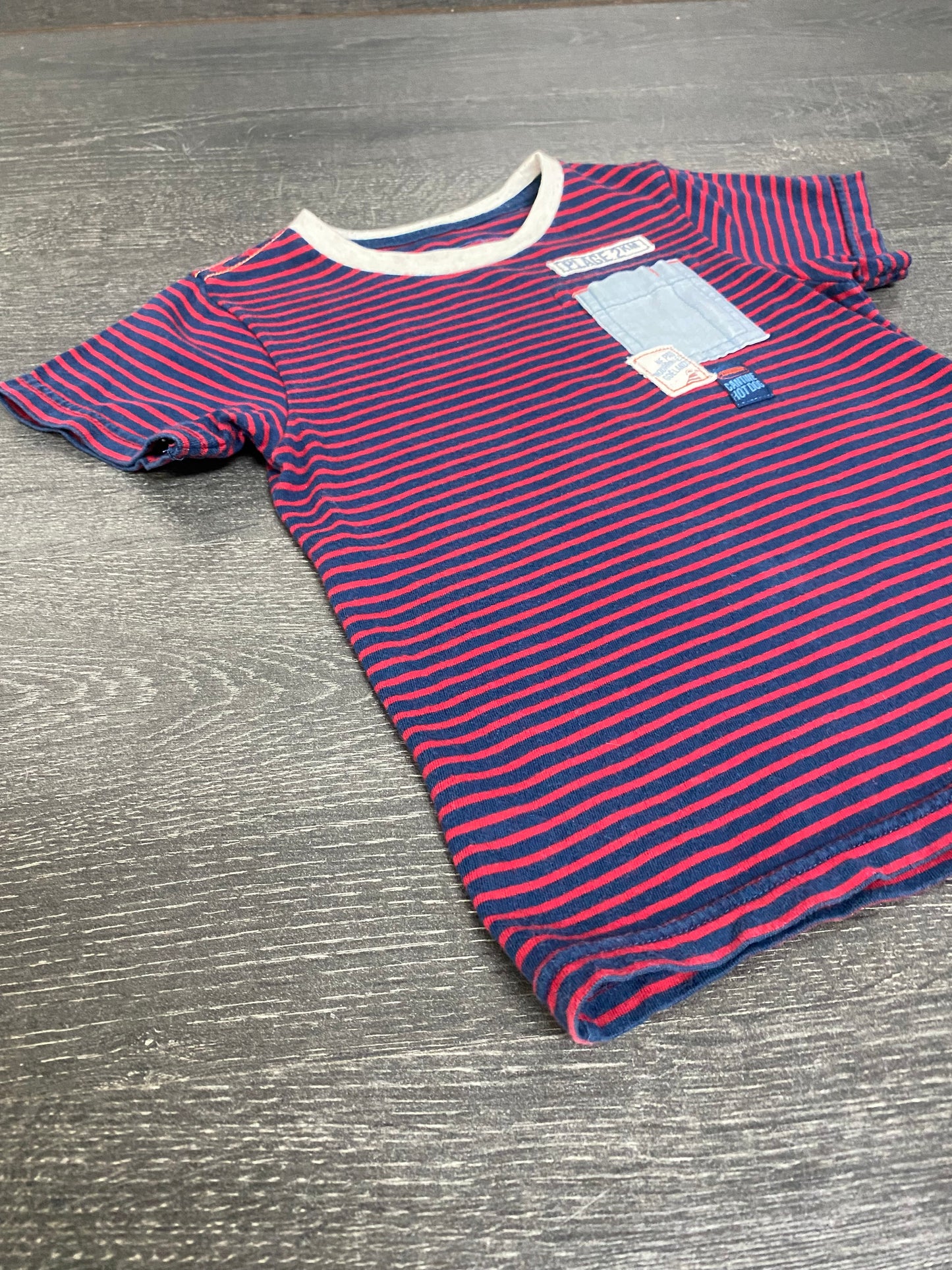 Friperie  - t shirt - 4 ans - souris mini